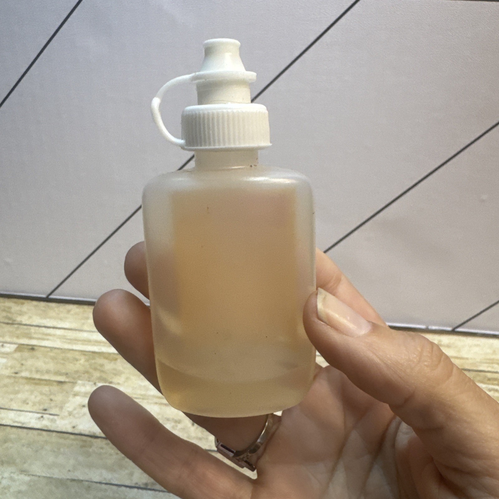 Kodak Vintage Empty Lens Cleaner Bottle Original USA Dispenser Used