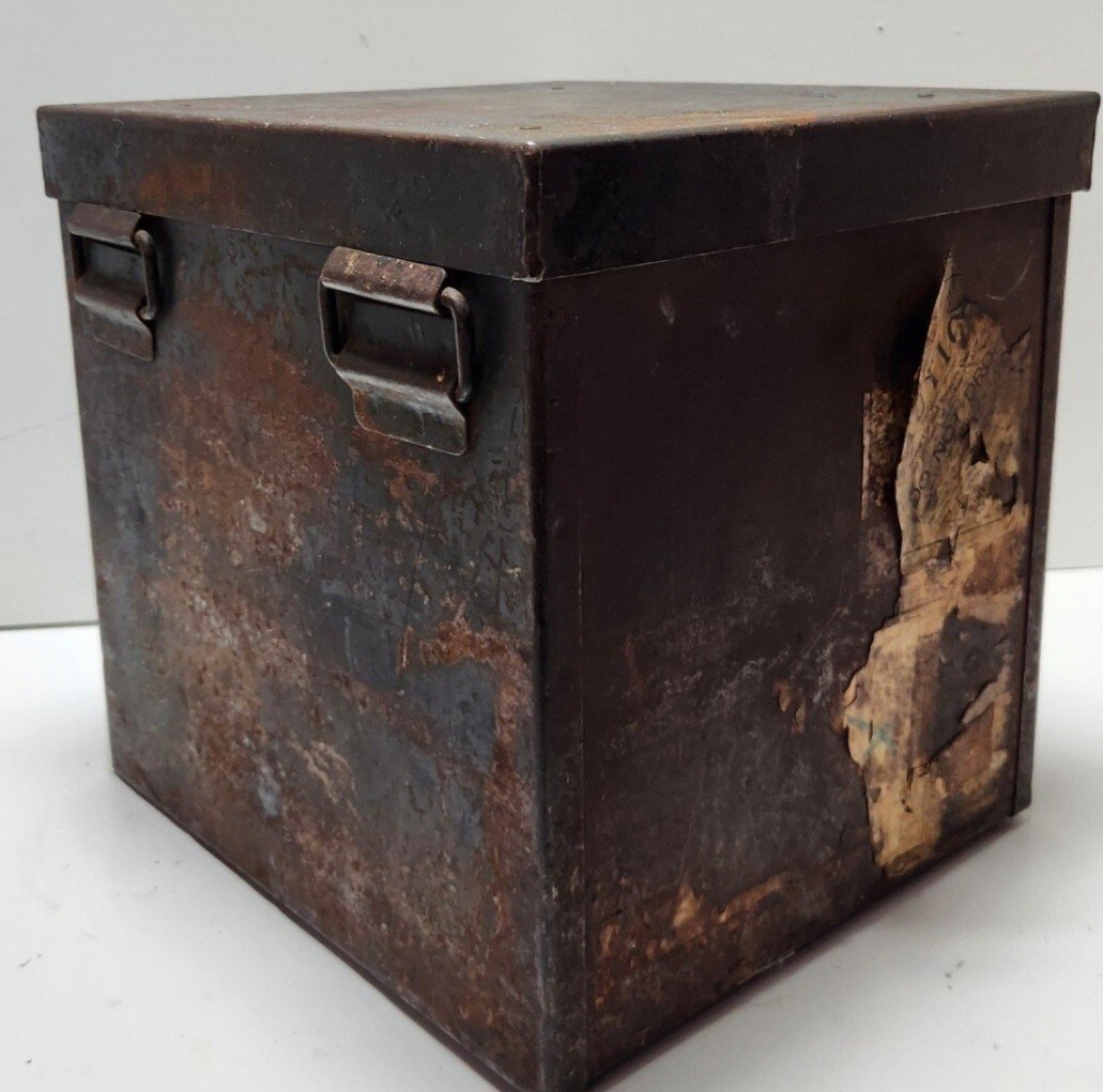 Vintage Hollywood Movie Reel Film Box ICC-32B Collectible Metal Box Decor L@@K