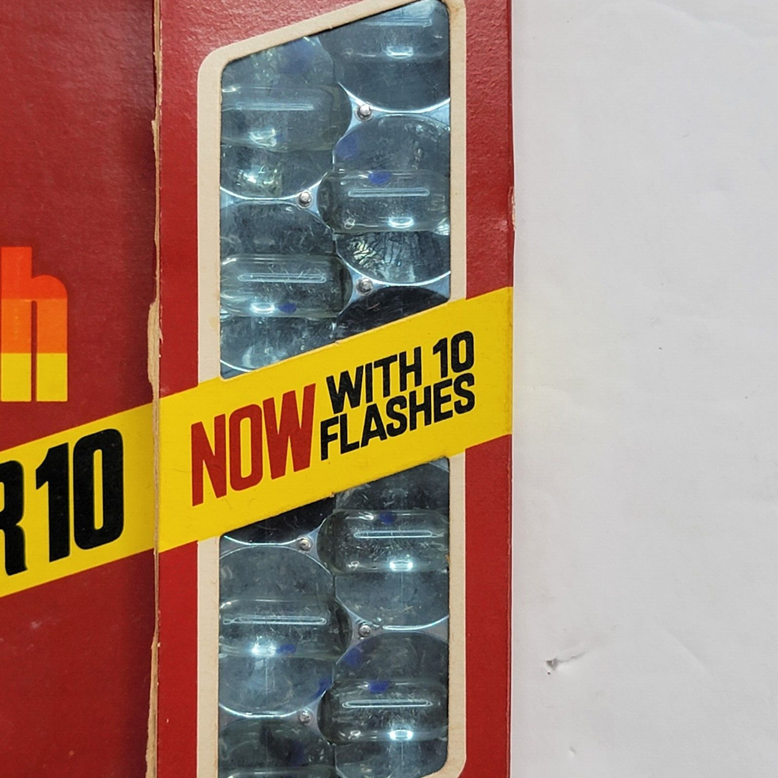 Sylvania Flip Flash Super 10 – NOS Unused Flashbulbs in Package vtg
