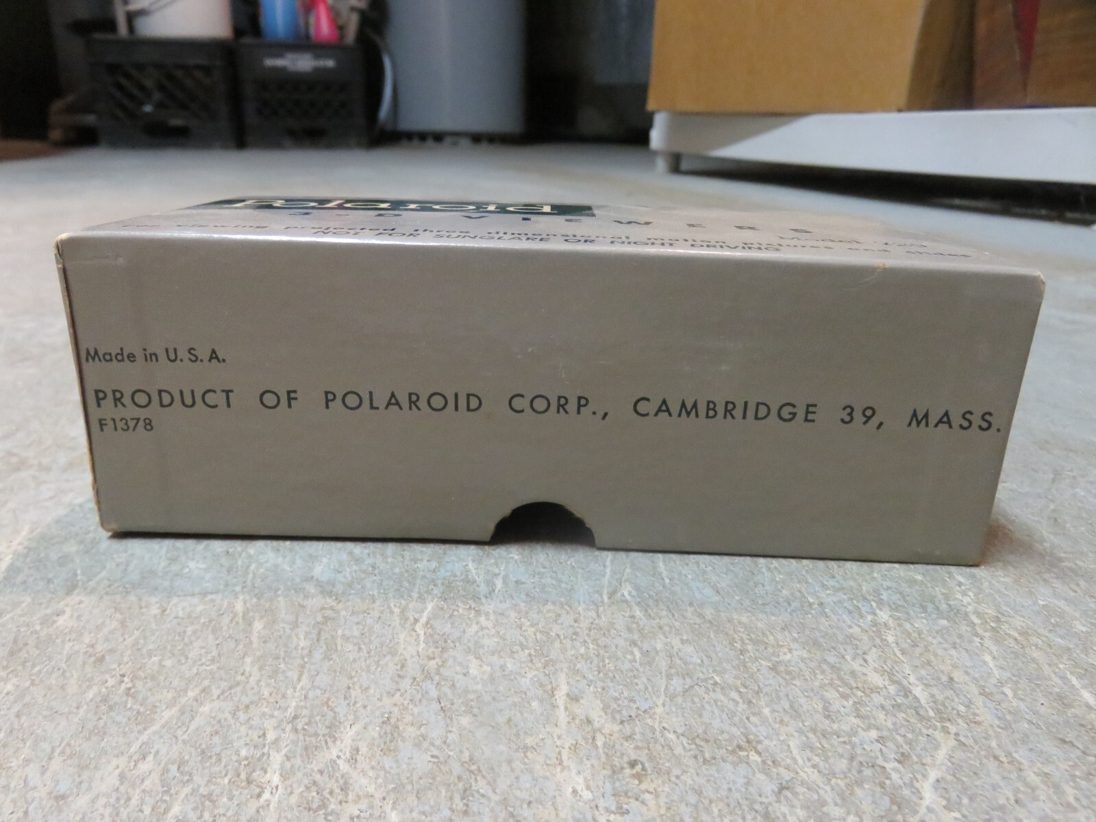Vintage POLAROID 3-D VIEWERS Model 729 SIX PACK CARTON (NIB)