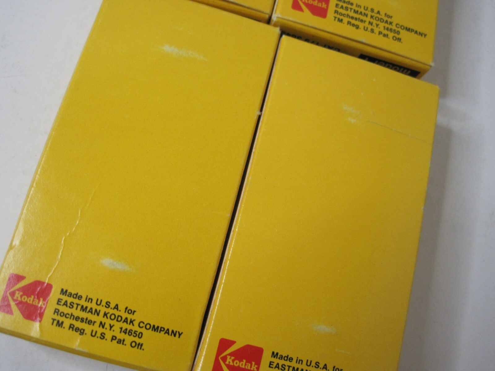 Lot of 4 Kodak Pocket Clip-on Case Model 1 C 18C For Kodak Instamatic 10 Camera