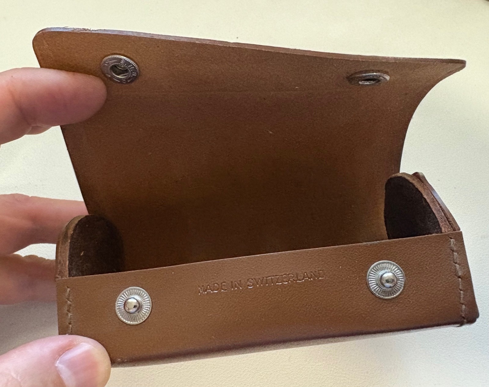 Original Kern Paillard Bolex LENS CASE for 75mm f1.9 Switar Lens