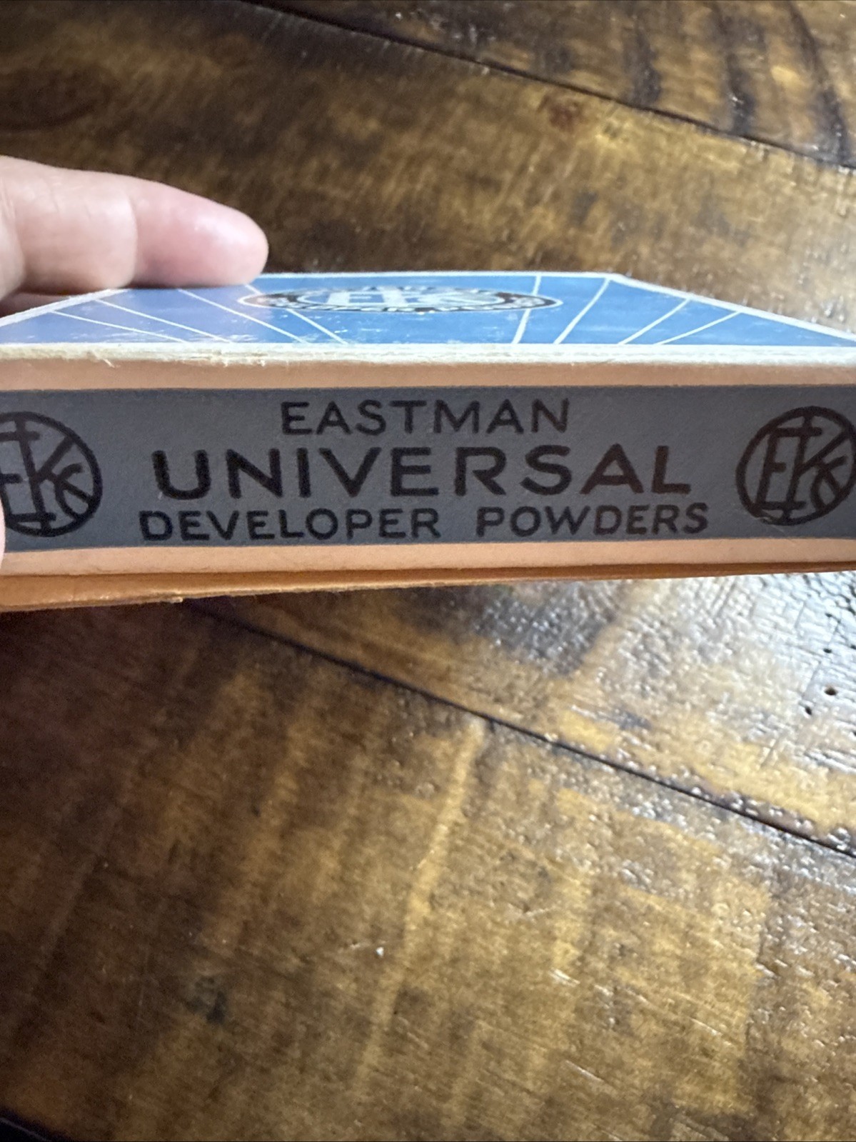 Eastman Kodak Universal Developing Powders, 5 Tubes in Original Box For Display
