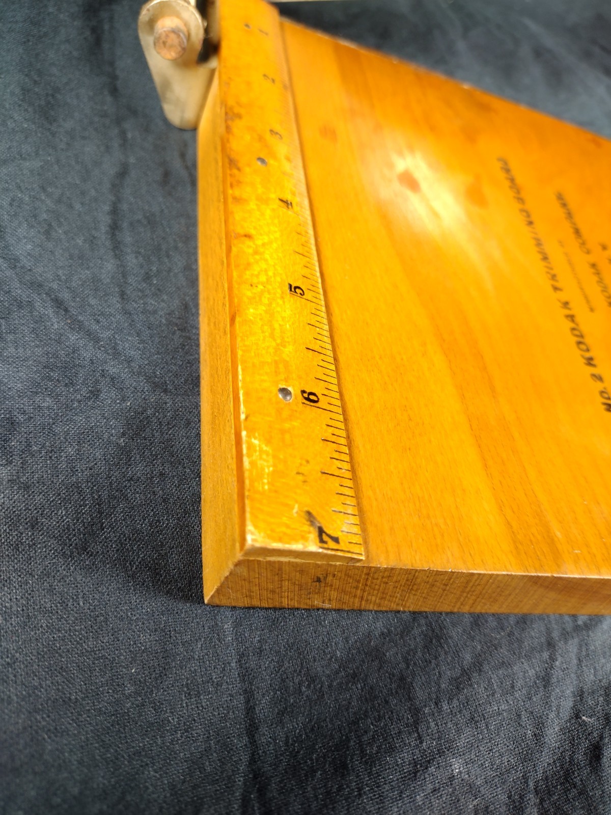 Vintage Eastman Kodak No. 2 Photo Paper Trimming Board Rochester N.Y.