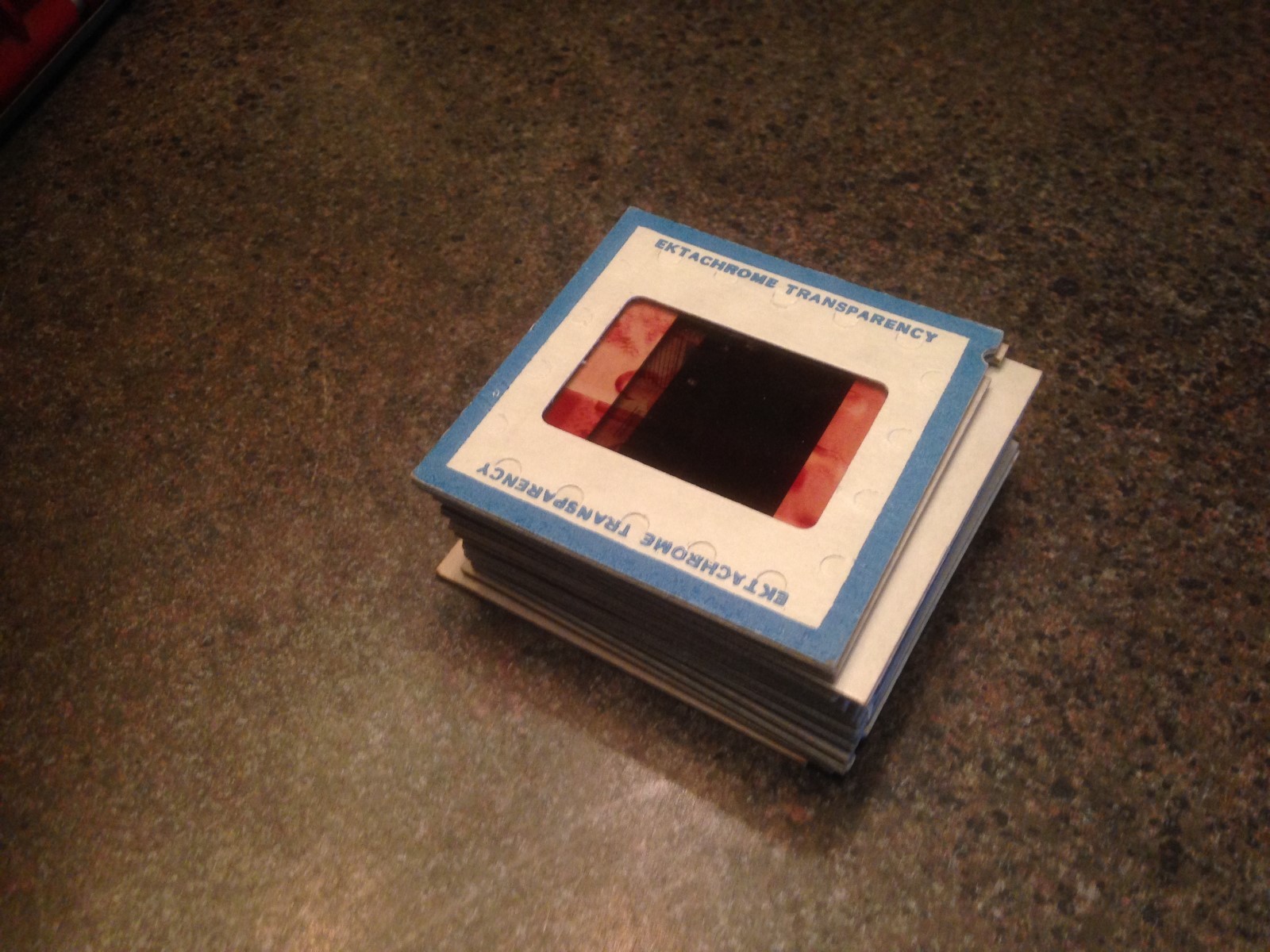 Vintage EASTMAN KODAK Kodaslide Compartment File METAL 35mm Slide w/ 200 Slides