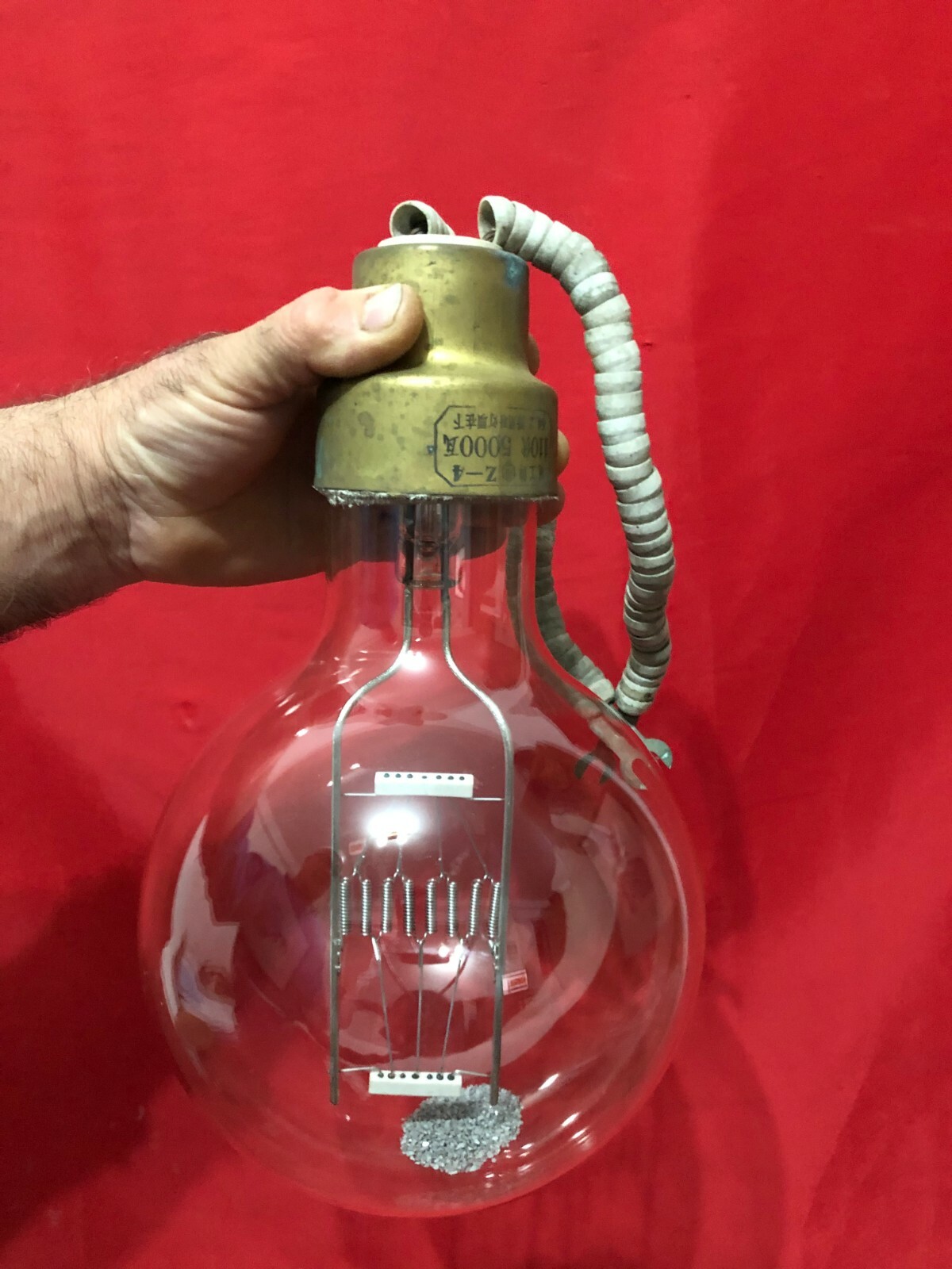 RARE 5000W BULB ARC LIGHT LAMP 5KW FRESNEL STUDIO MOVIE CINEMA HOLLYWOOD FILM