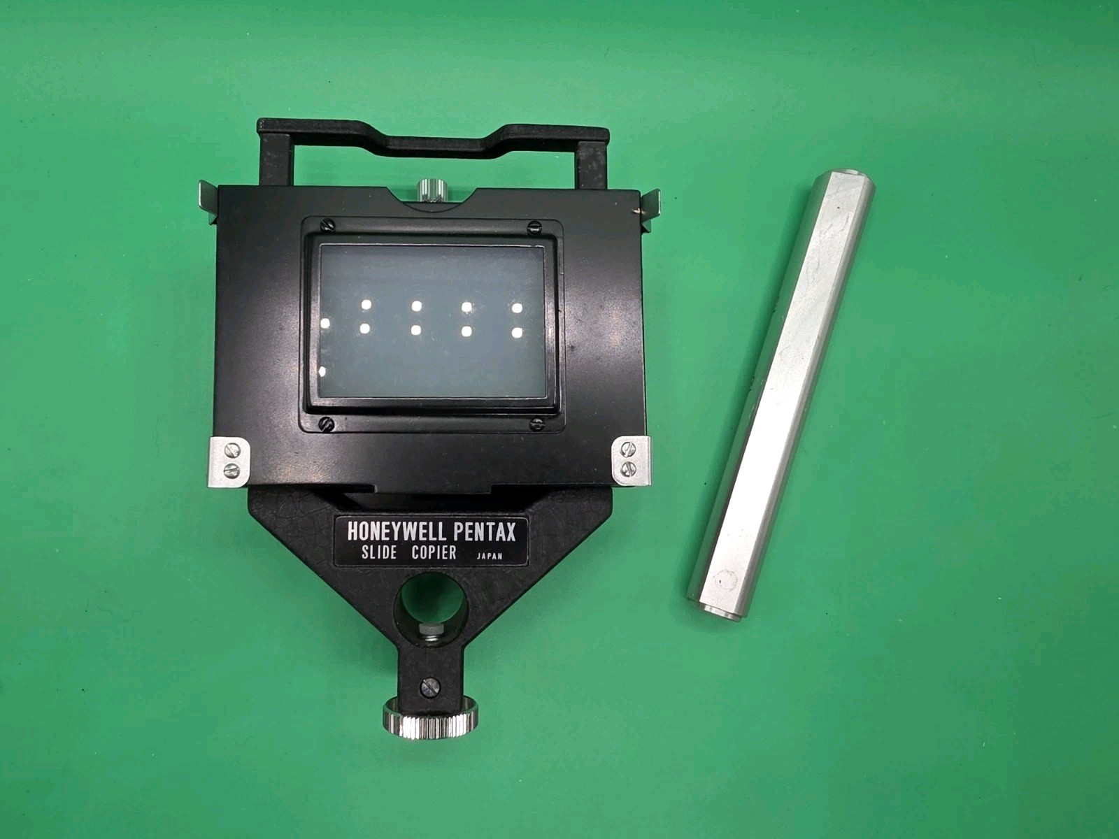 Honeywell Pentax Slide Copier Attachment Bellows II Cat No 833 w/ Box Manual