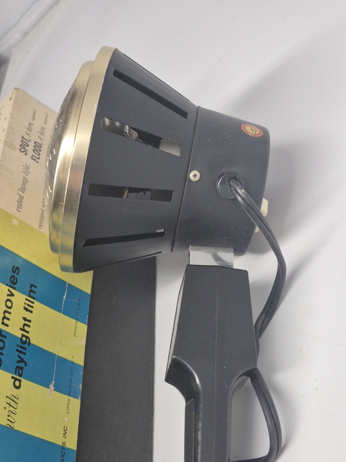 Sylvania Mobilite Twin Beam Spot Flood Light Zoom Lamp Photo Camera Works Used