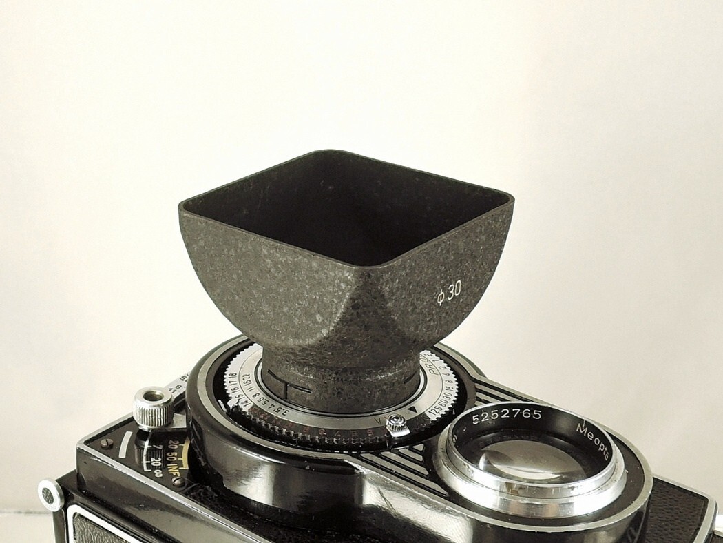 Flexaret Meopta Shade Hood Ø 30 Lens Hood for Flexaret II – V Very Preserved