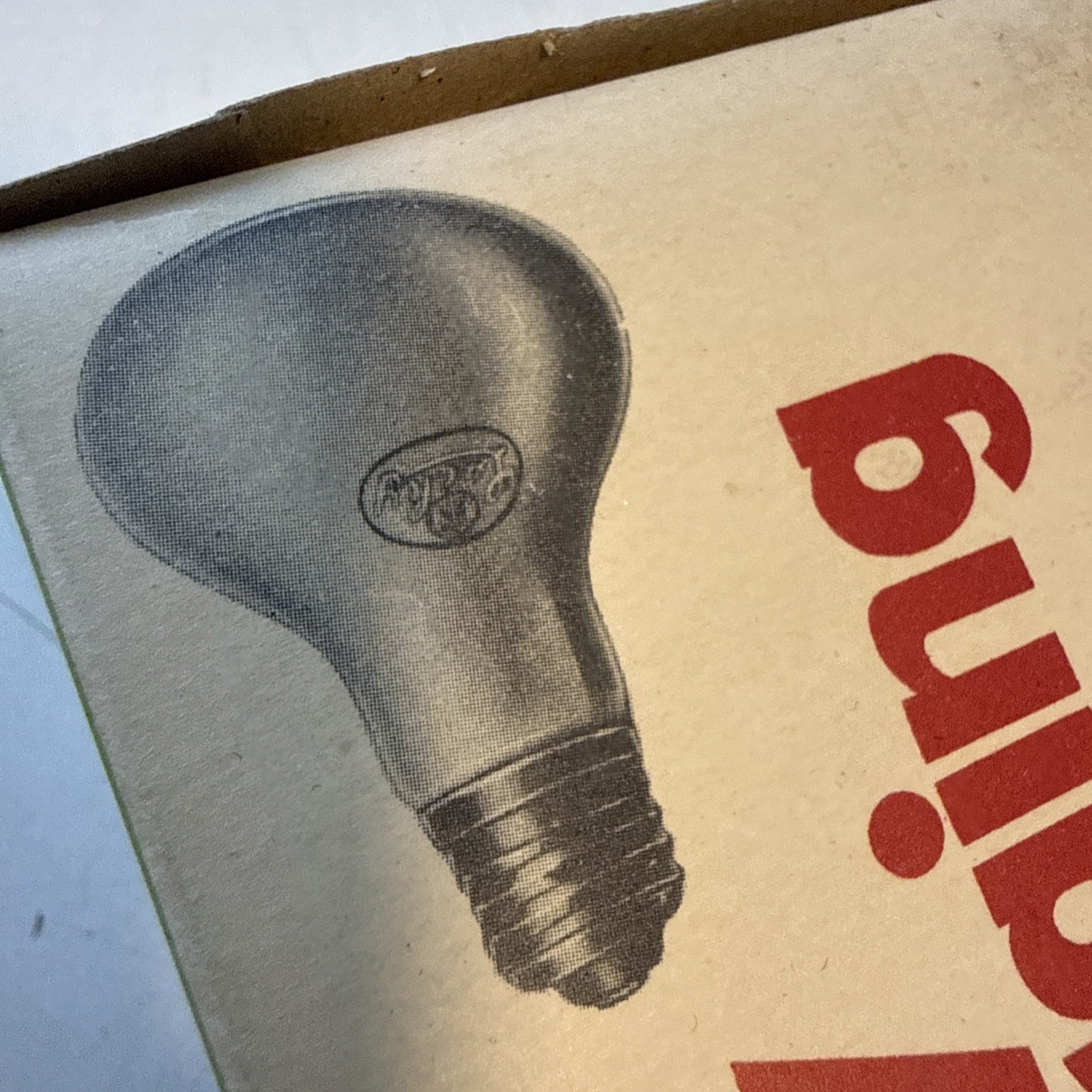 NOS Fujimoto Lucky Enlarger Lamp Bulb 230V 100W
