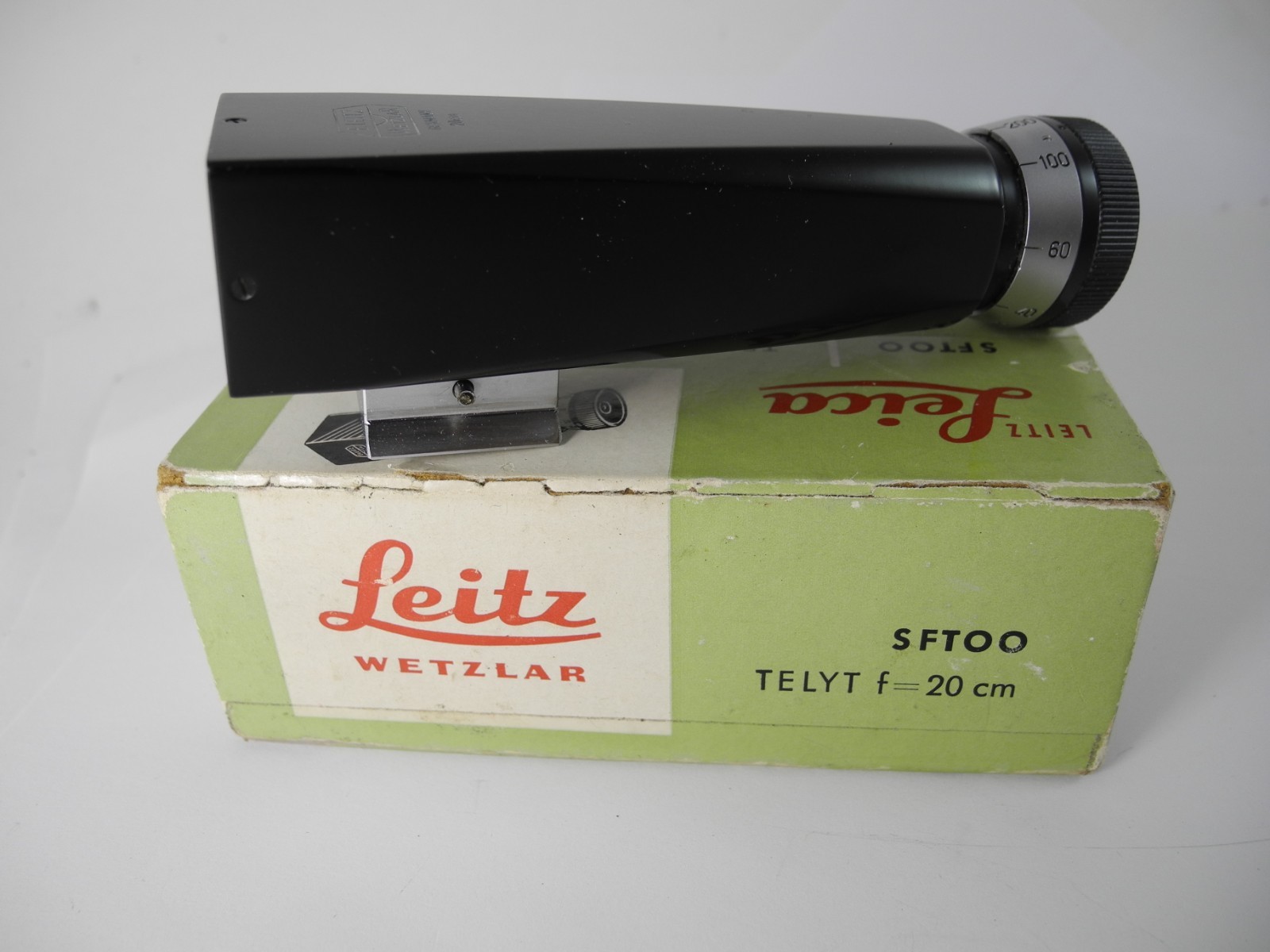 LEICA SFTOO Telyt 20cm 200mm finder only, MINT IN BOX PERFECT