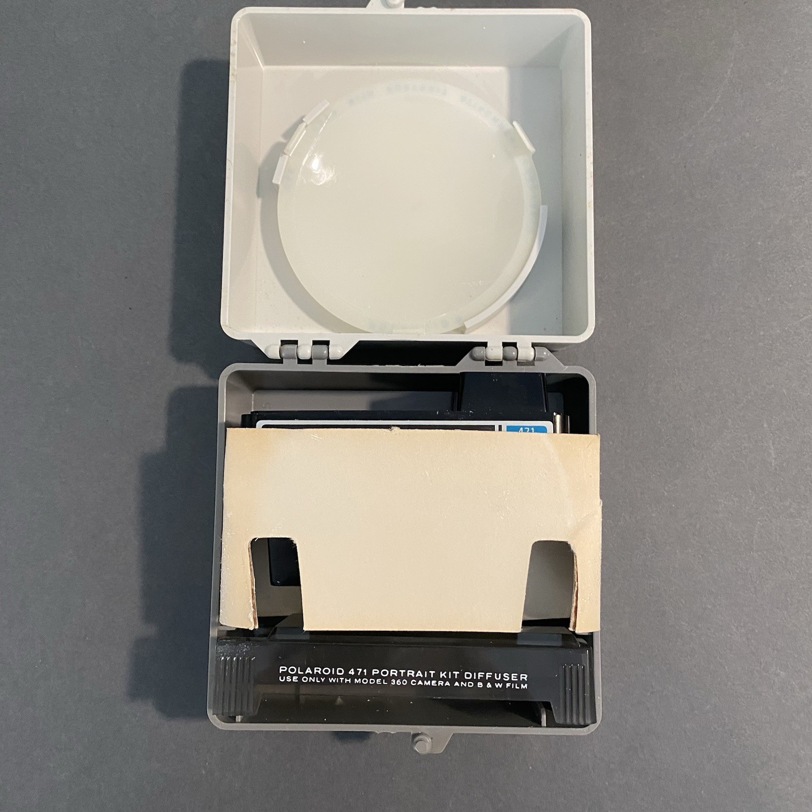 Polaroid Portrait Kit #471/581A Flashgun #268 Lot Land Camera
