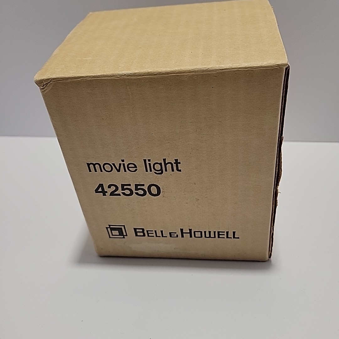 Vintage Bell and Howell Movie Light 42550 Retro Attached To Old Equipment Corded