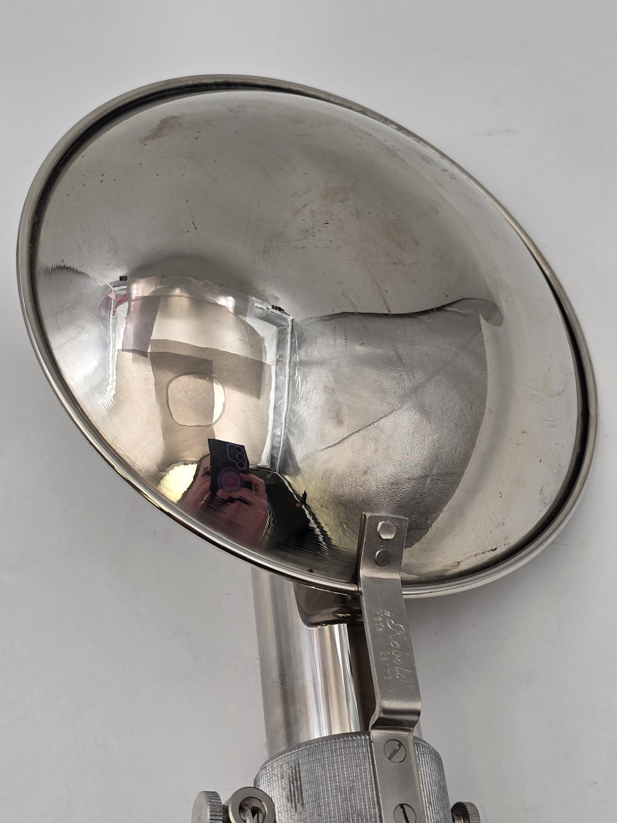 Vtg Kobold Flash Unit Droid Caller Cast Kit Film Photography Chrome Accessory