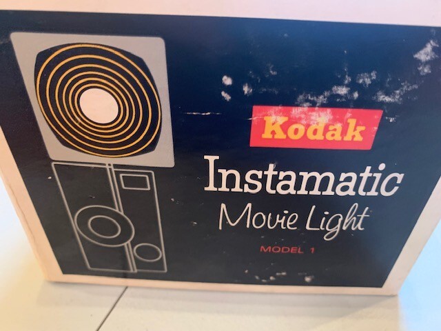 Kodak Instamatic Movie Light Model 1 Vintage