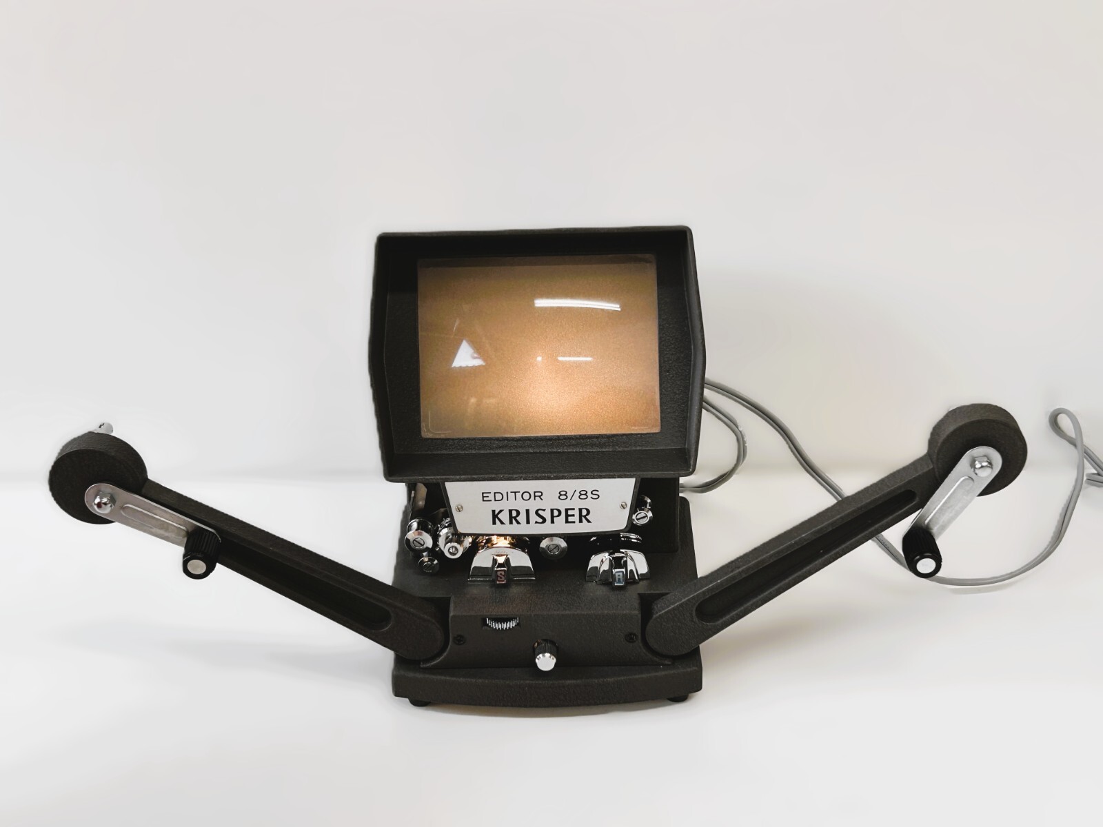 KRISPER mod. Dual System Film Editor – 8mm Film Moviola