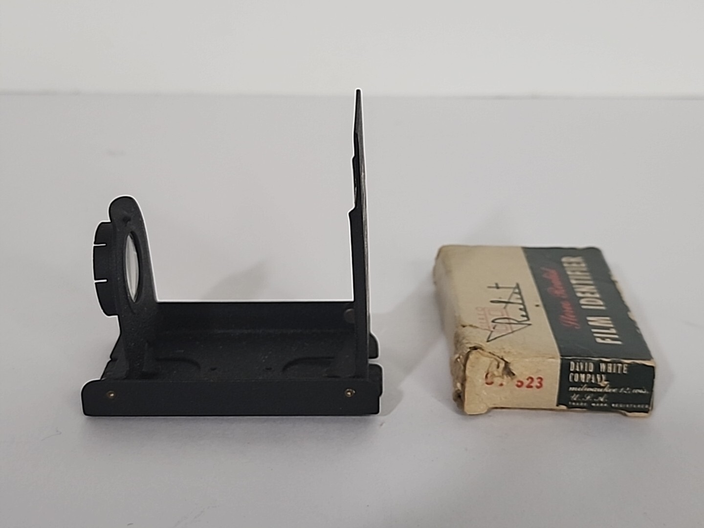 David White ST 523 3D Stereo Realist Film Identifier in Original Box Vintage