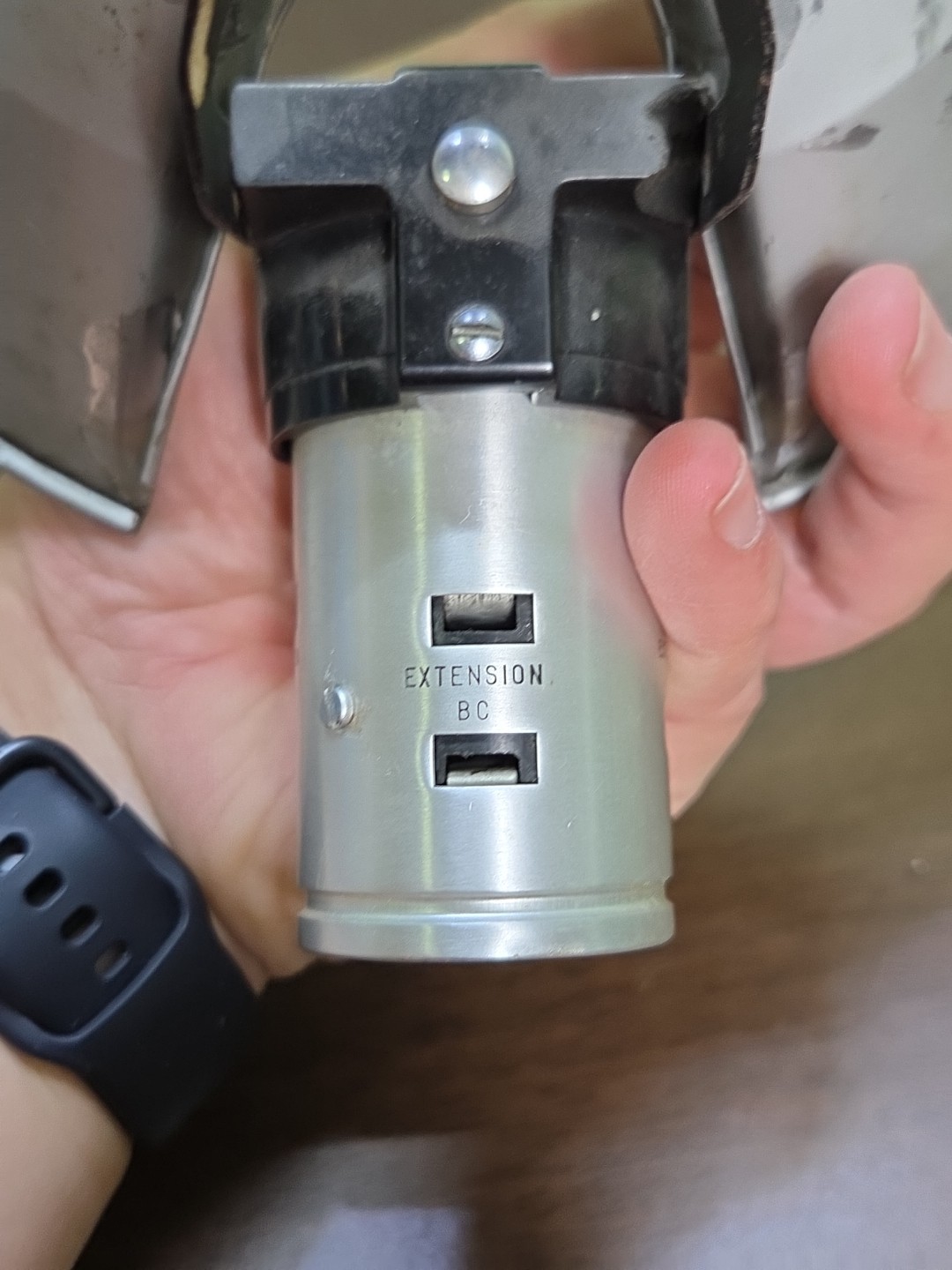 vintage Minicam Graflex flash handle with a reflector 2776