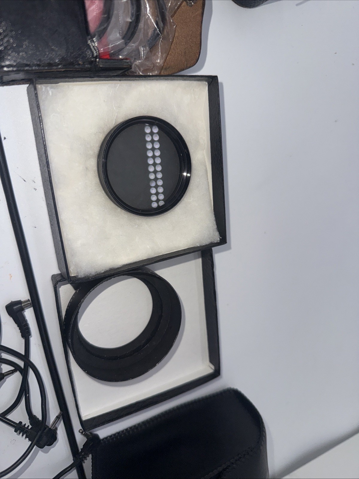 vintage camera accessories lot