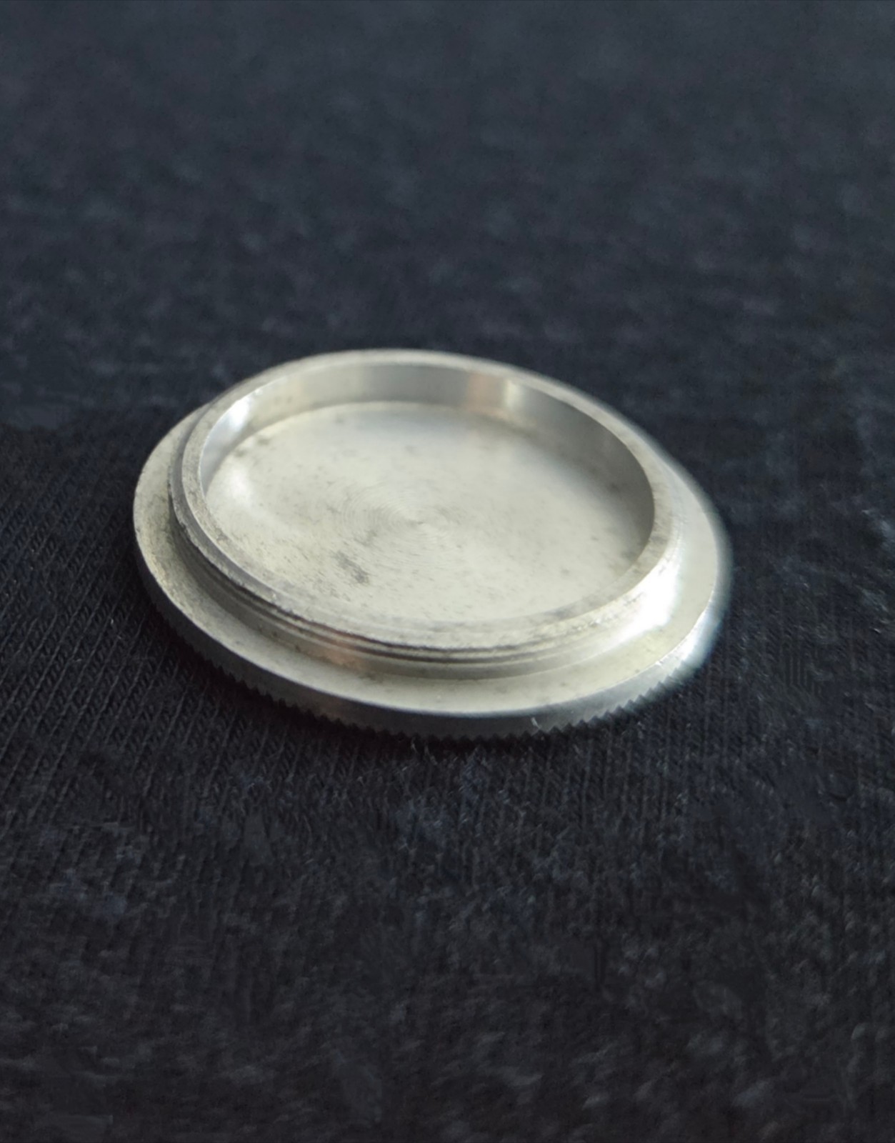 Lot of 5 Vintage 22mm Screw-In Metal Lens Caps SOM Berthiot & Kern Paillard…