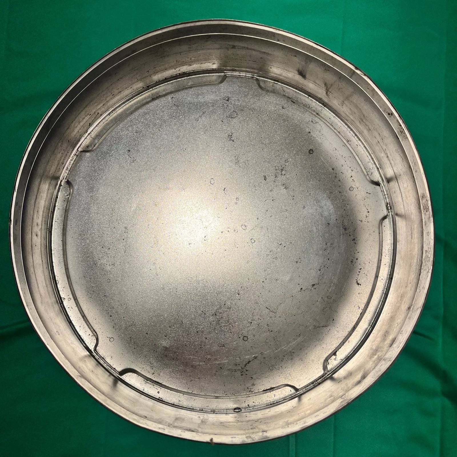 Vintage 12 Inch Eastman Kodak Co. Metal Film Canister Reel Storage Tin