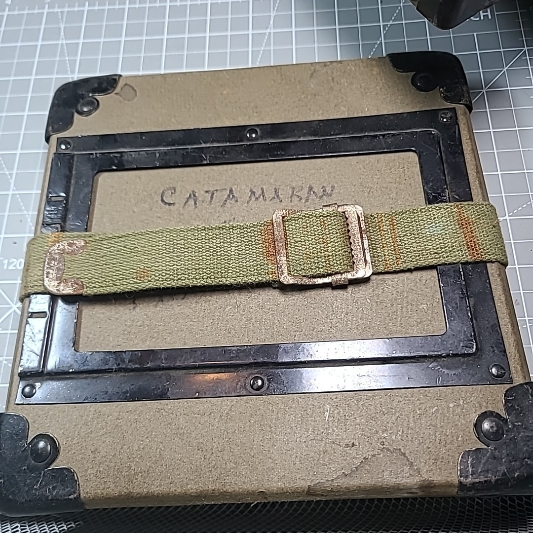 Vintage 16MM Film Shipping Case With Movie Reel Plus Extras.