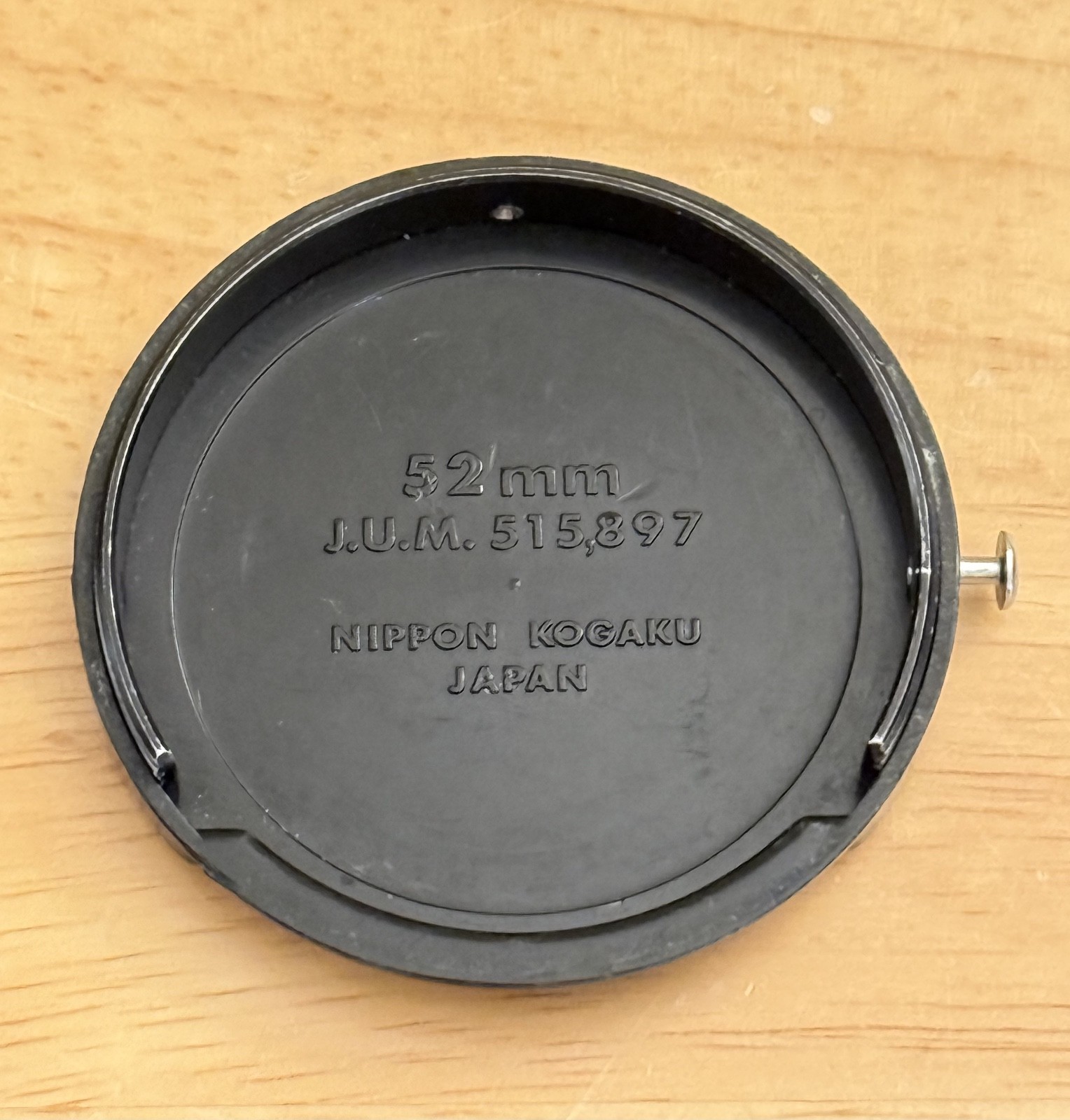 Vintage NIKON NIKKOR 52MM Front Lens Cap (Read Below)