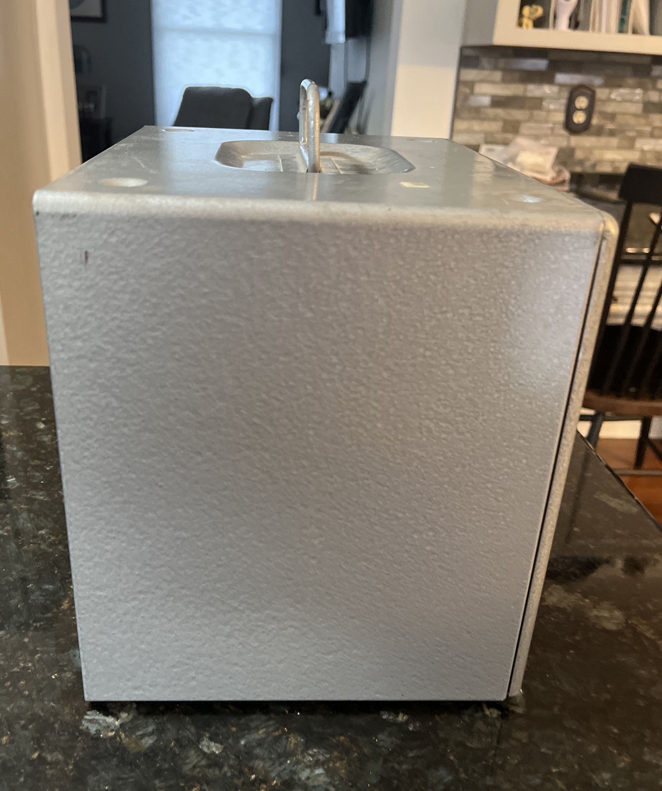 Vintage Heavy Brumberger metal Film Storage box – 12 slots