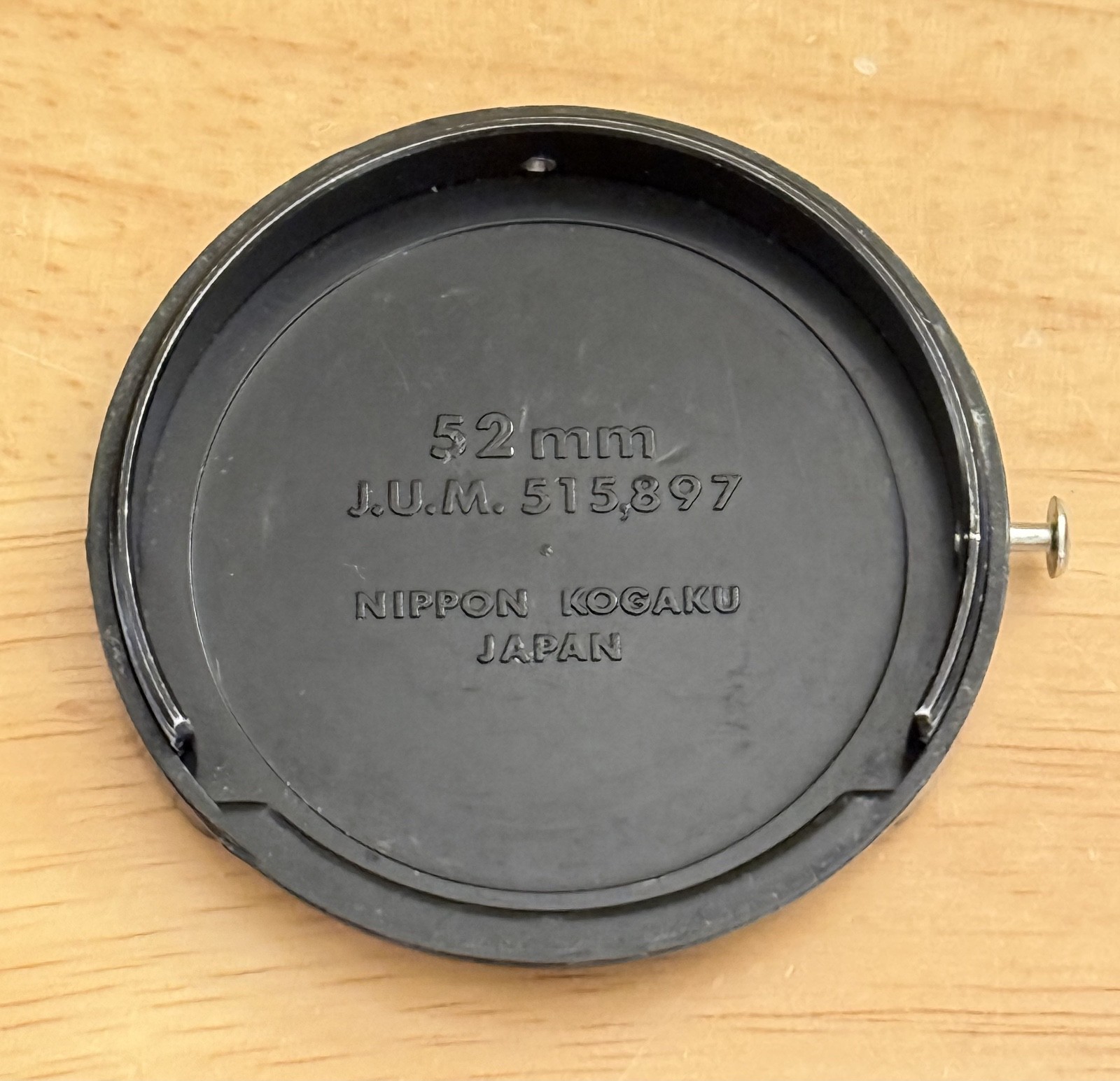 Vintage NIKON NIKKOR 52MM Front Lens Cap (Read Below)