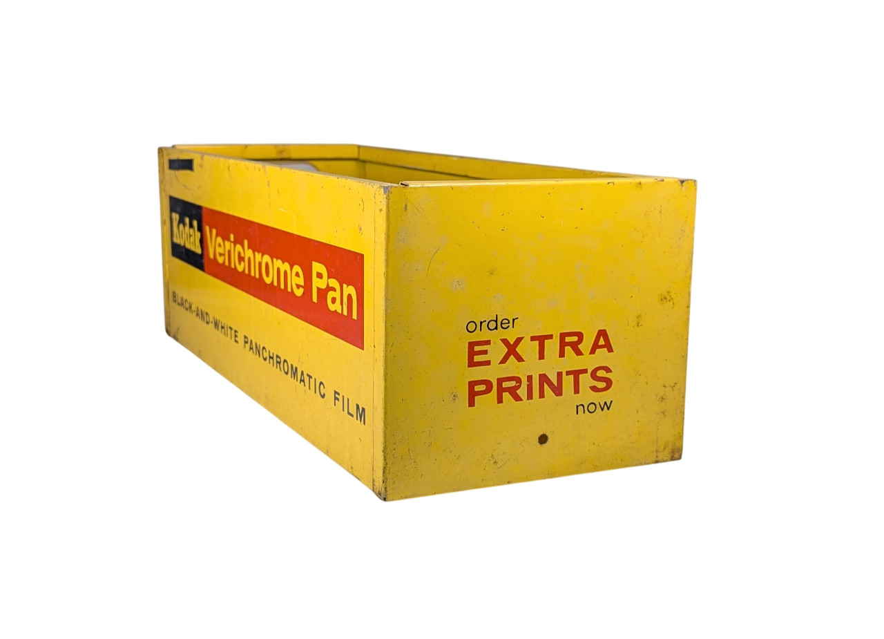 1960s Kodak Verichrome Pan Panchromatic Photo Lab Store Pickup Bin – 18″ Long