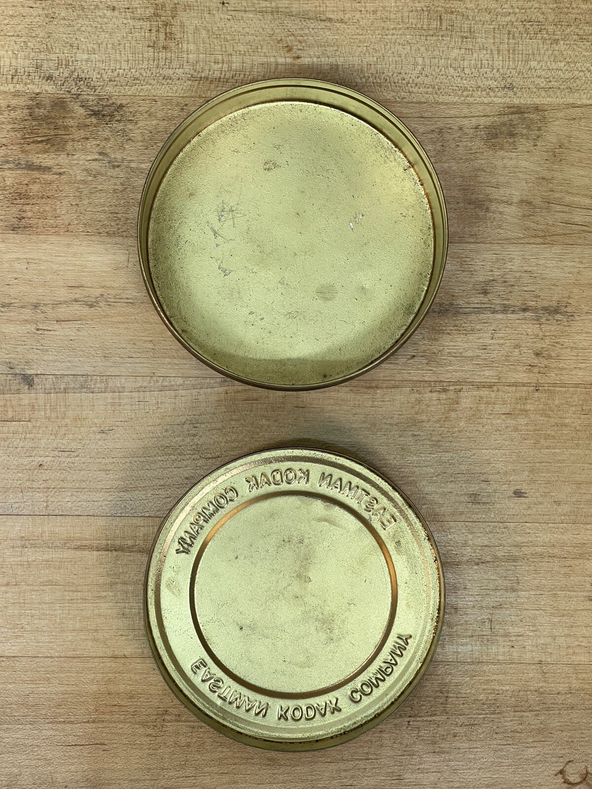 Vintage Eastman Kodak Film Company Canister 3.75″ Reel Storage Tin Advertising