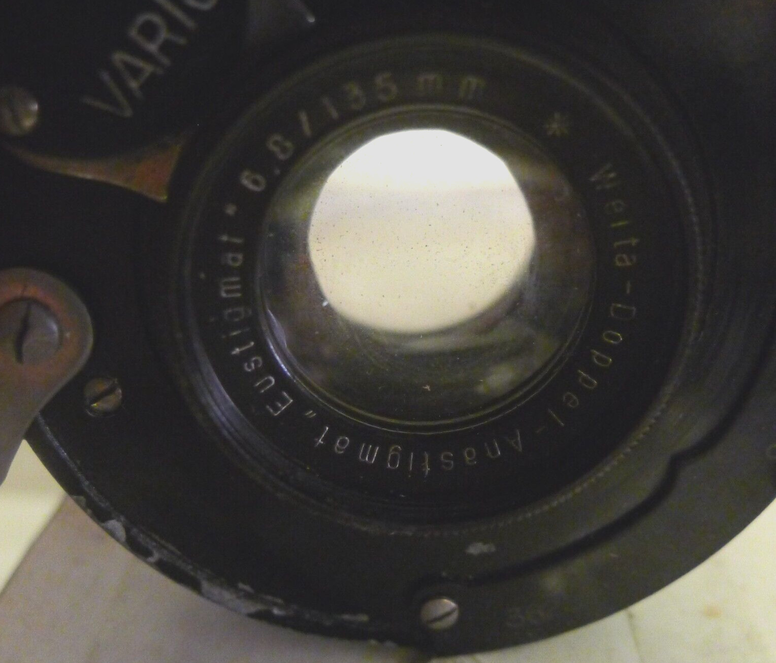 Welta Doppel Anastigmat Enlarging f 6.8 135mm Lens w/ Vario Shutter – Vintage