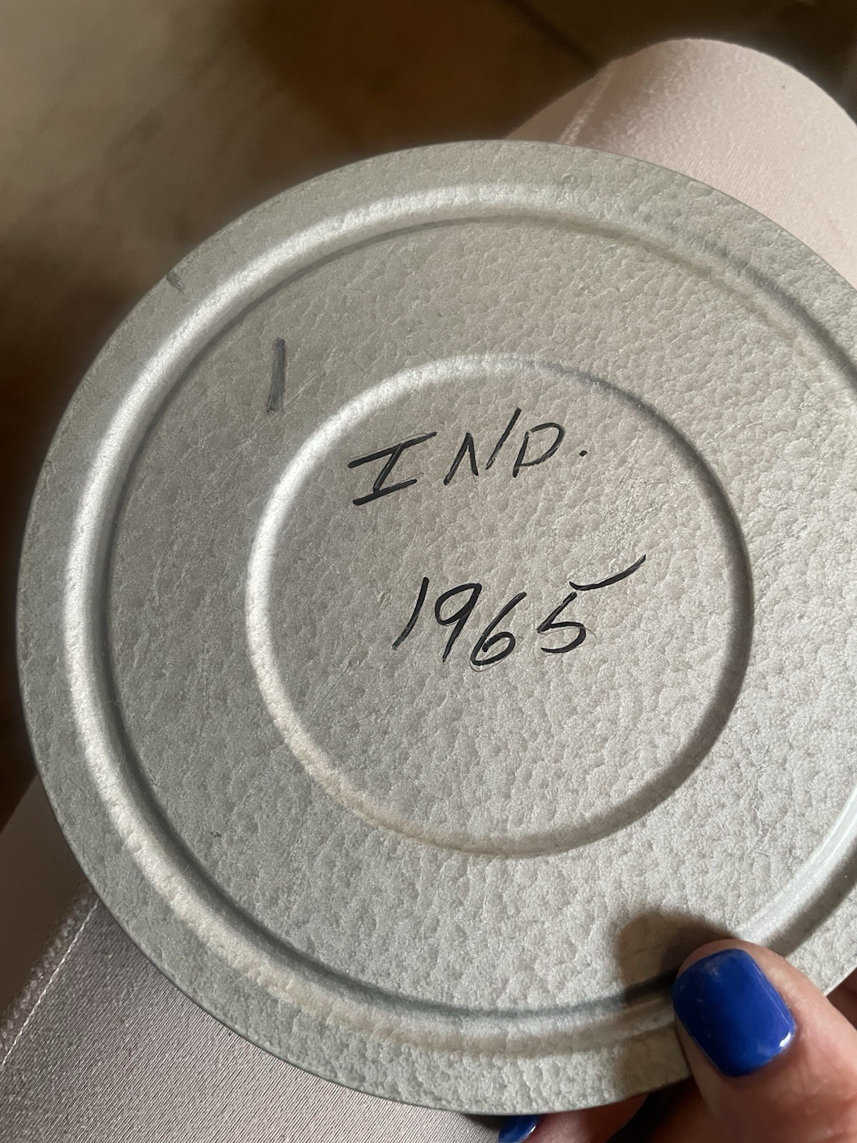 Vintage Glenwood Metal 8MM Storage Box with 9 Reels of Film