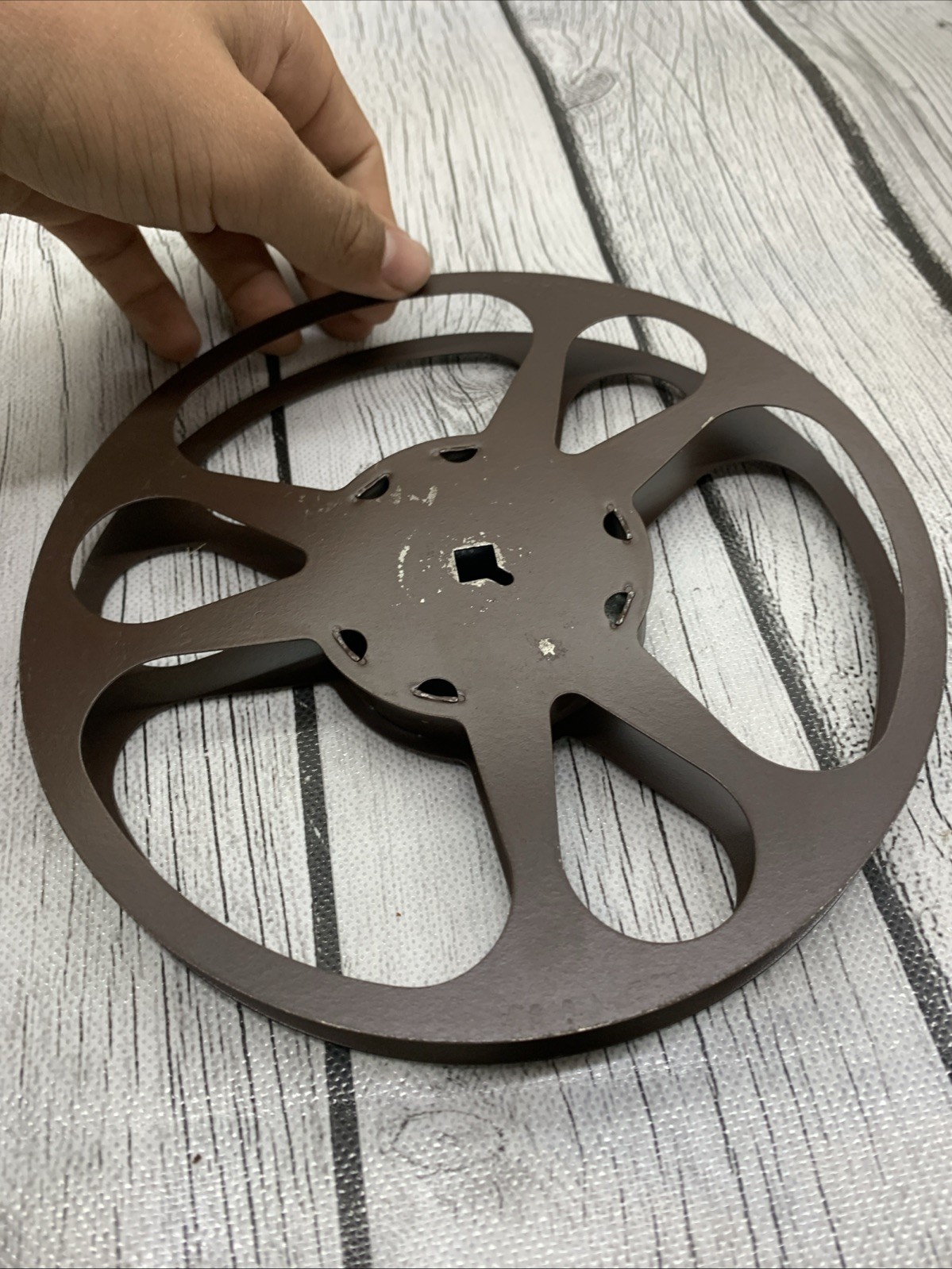 Golden Brothers Film Reel PAT 7” 122.017 Brown