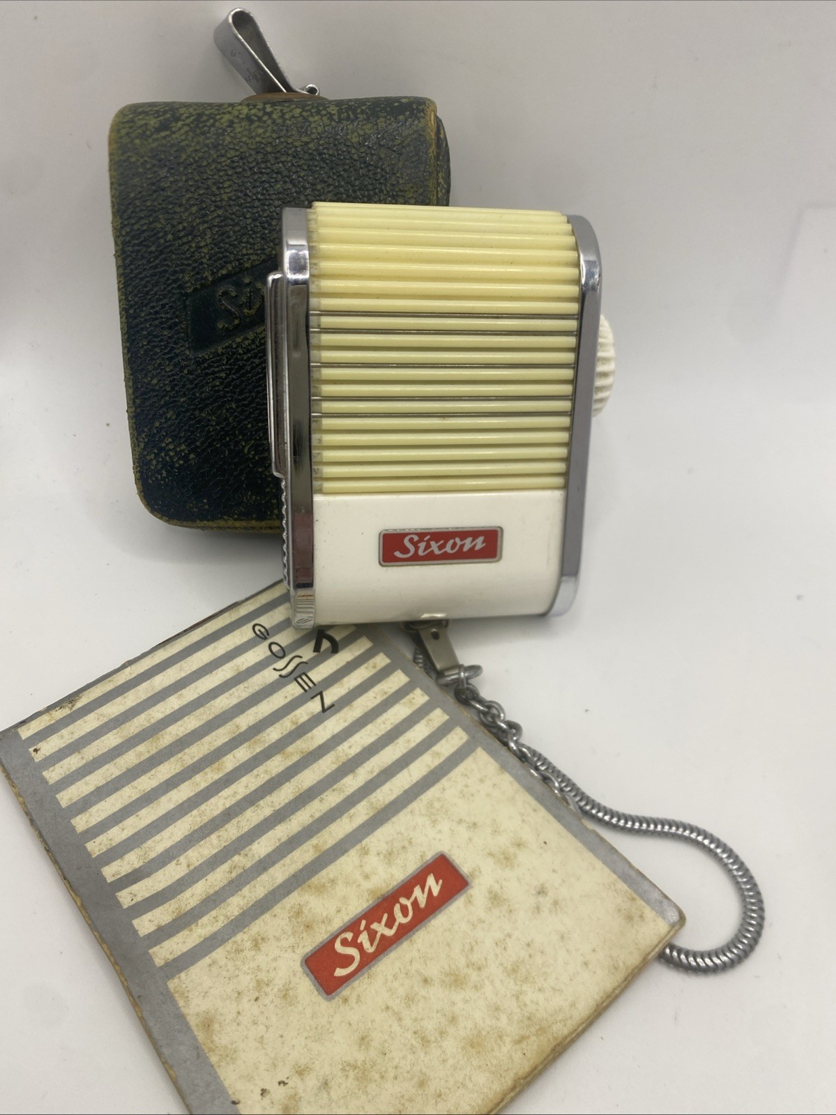 SIXON GOSSEN Light Manual Exposure meter Vintage UNTESTED W Case + Manual Parts