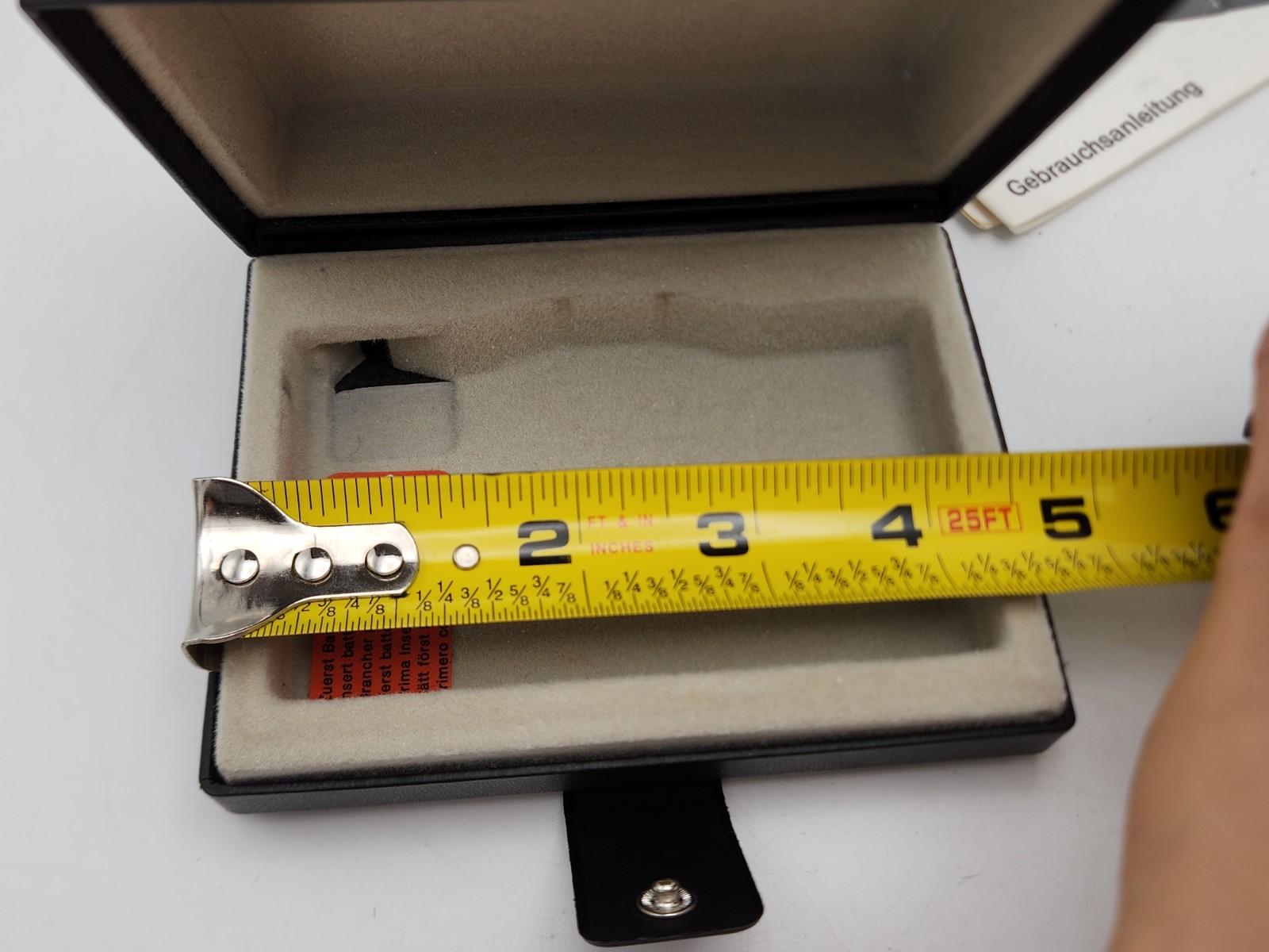 Box ONLY – Minox 35 EL Plastic Display Case for Subminiature Camera Germany