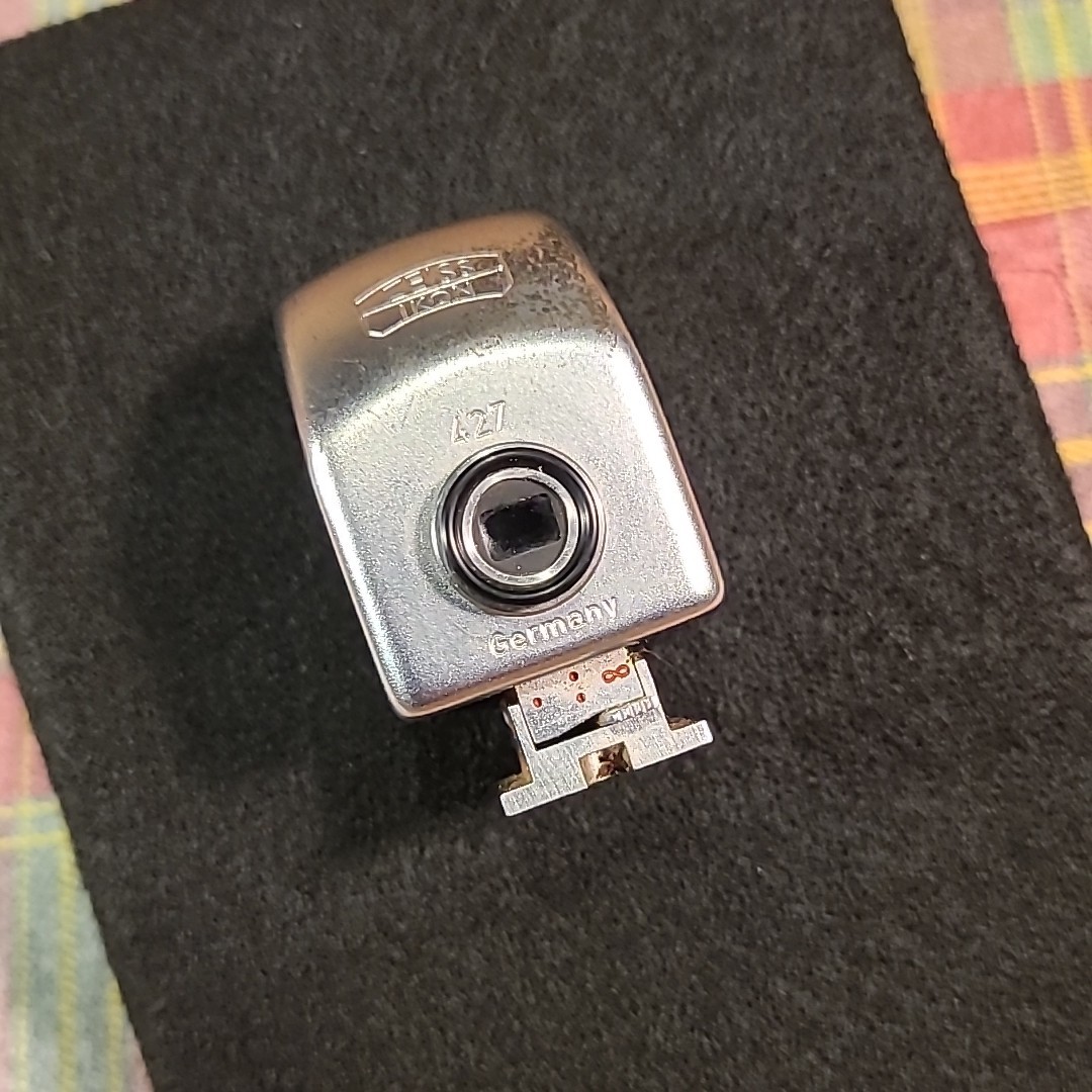 ZEISS IKON CHROME CAMERA UNIVERSAL VIEW FINDER WIDE ANGLE 427