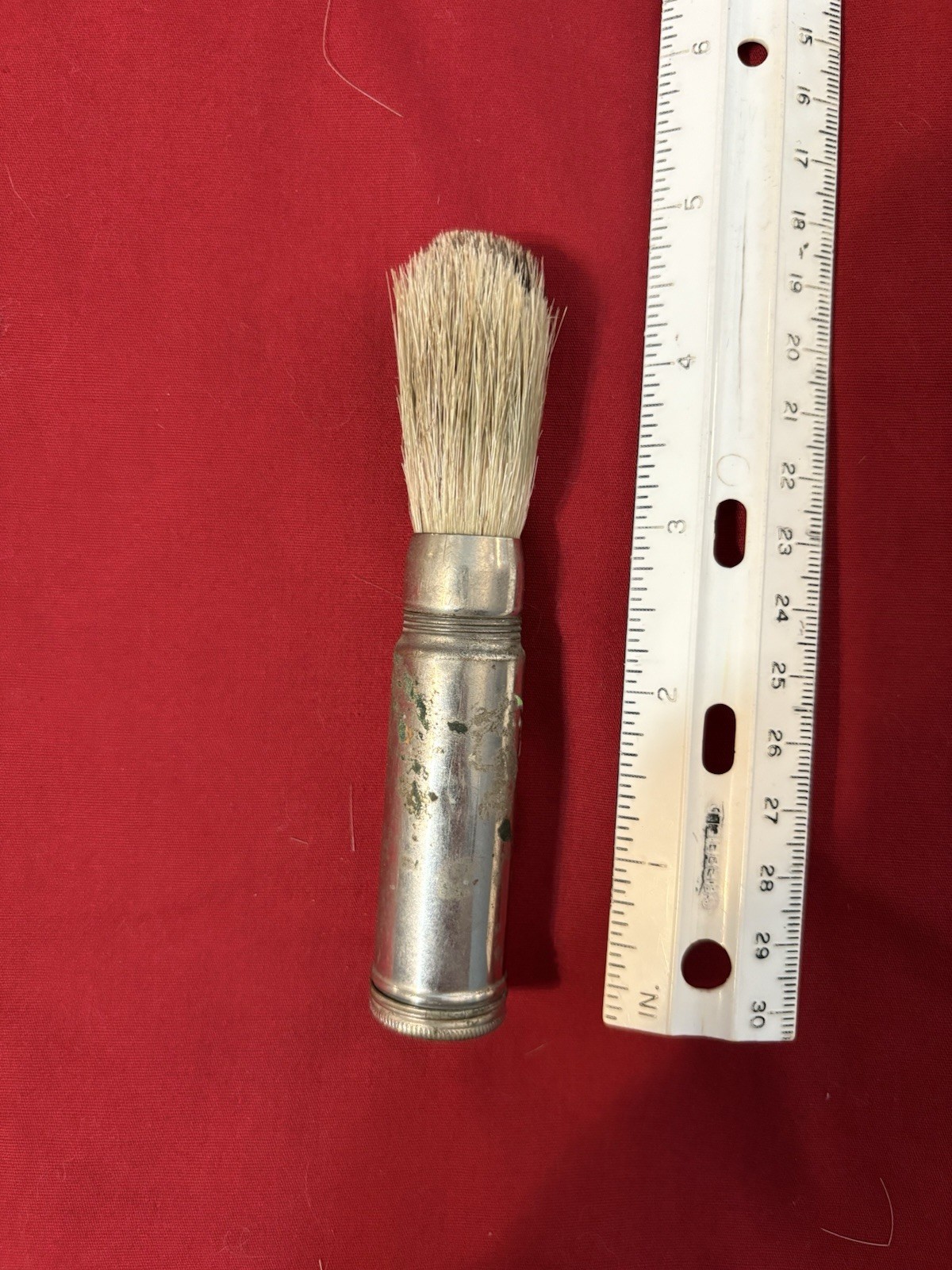 Vintage Retractable Lipstick Style Camera Lens Brush