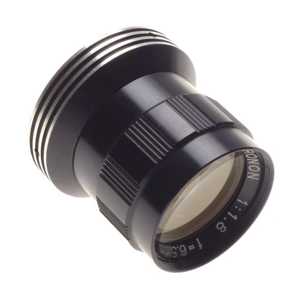 Sankyo pronon 1:1.8 f=6.5mm turret 8mm film cine camera lens