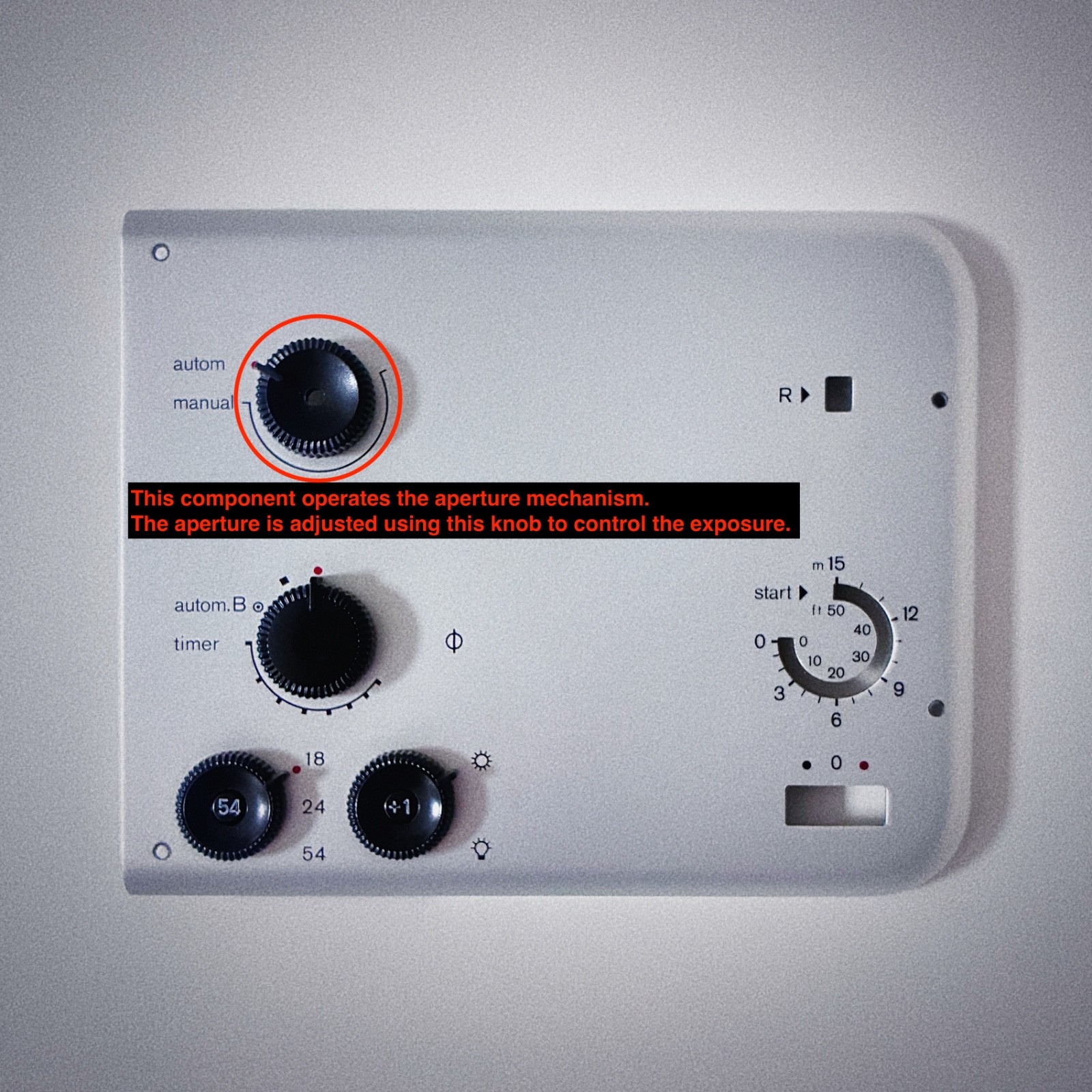 voltage regulator for nizo cameras, super 8mm