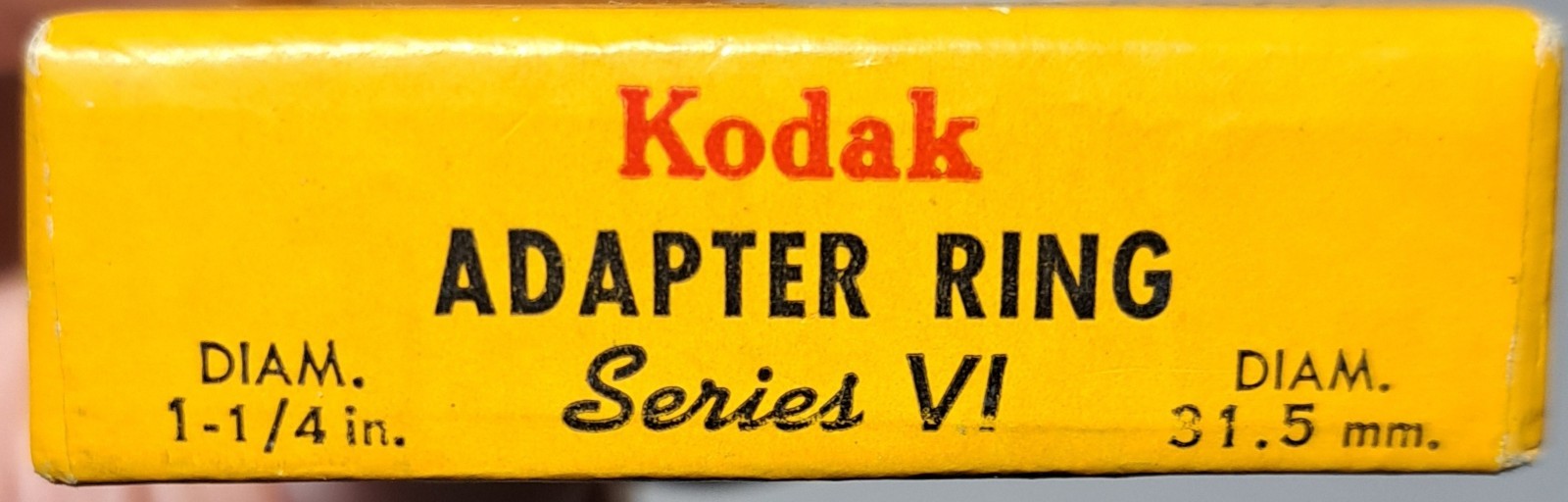 Kodak Adapter Ring Series VI W/ Box Vintage Camera Accessory