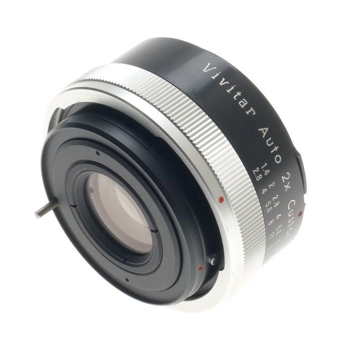 Vivitar auto 2x custom tele-converter model 2x-18 for zeiss icarex camera lens