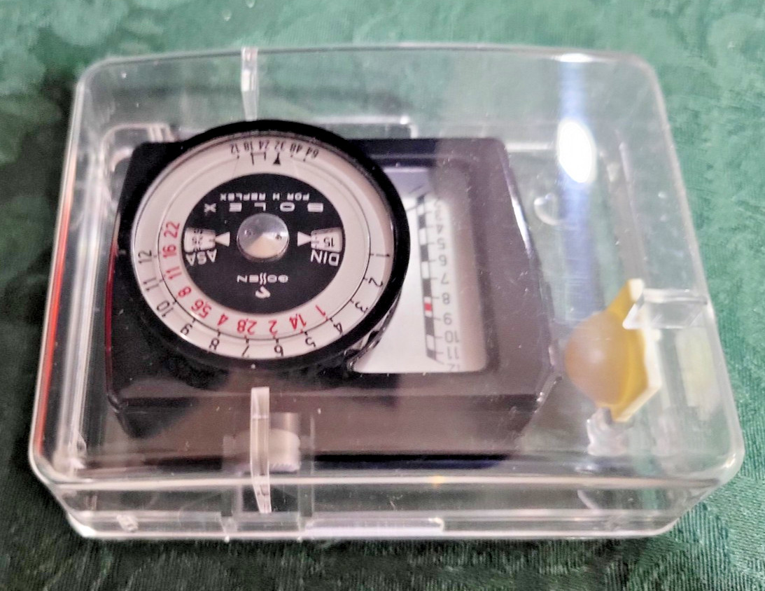 Gossen Bolex Paillard Exposure Light Meter -for H8 H16 Reflex Camera NewOldStock