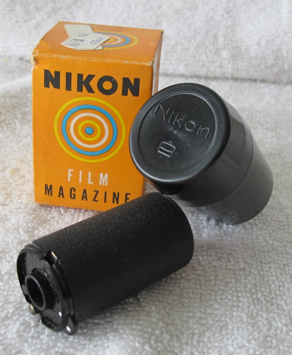 Genuine Nikon Film Magazine in Original Box Nippon Kogaku