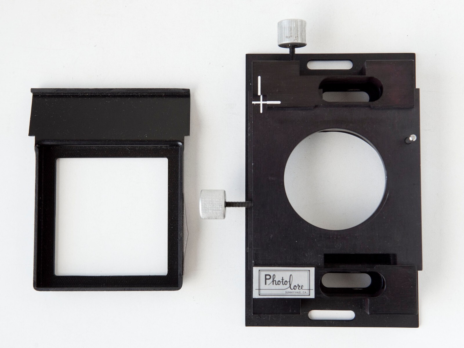 35mm Slide Copier/Duplicator Stage-Carrier. Ultra-Precise Screw Drive Positioner