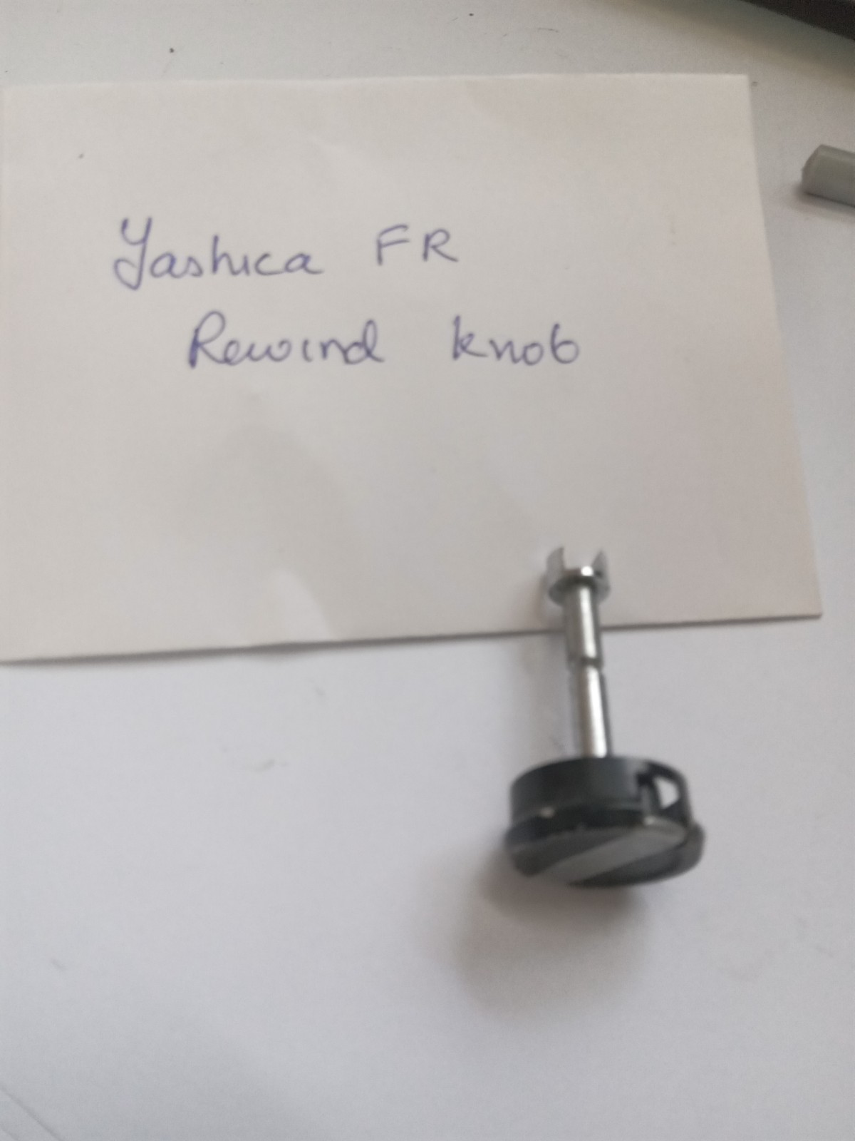Yashica FR Film SLR Camera Rewind Knob Used Spare Part