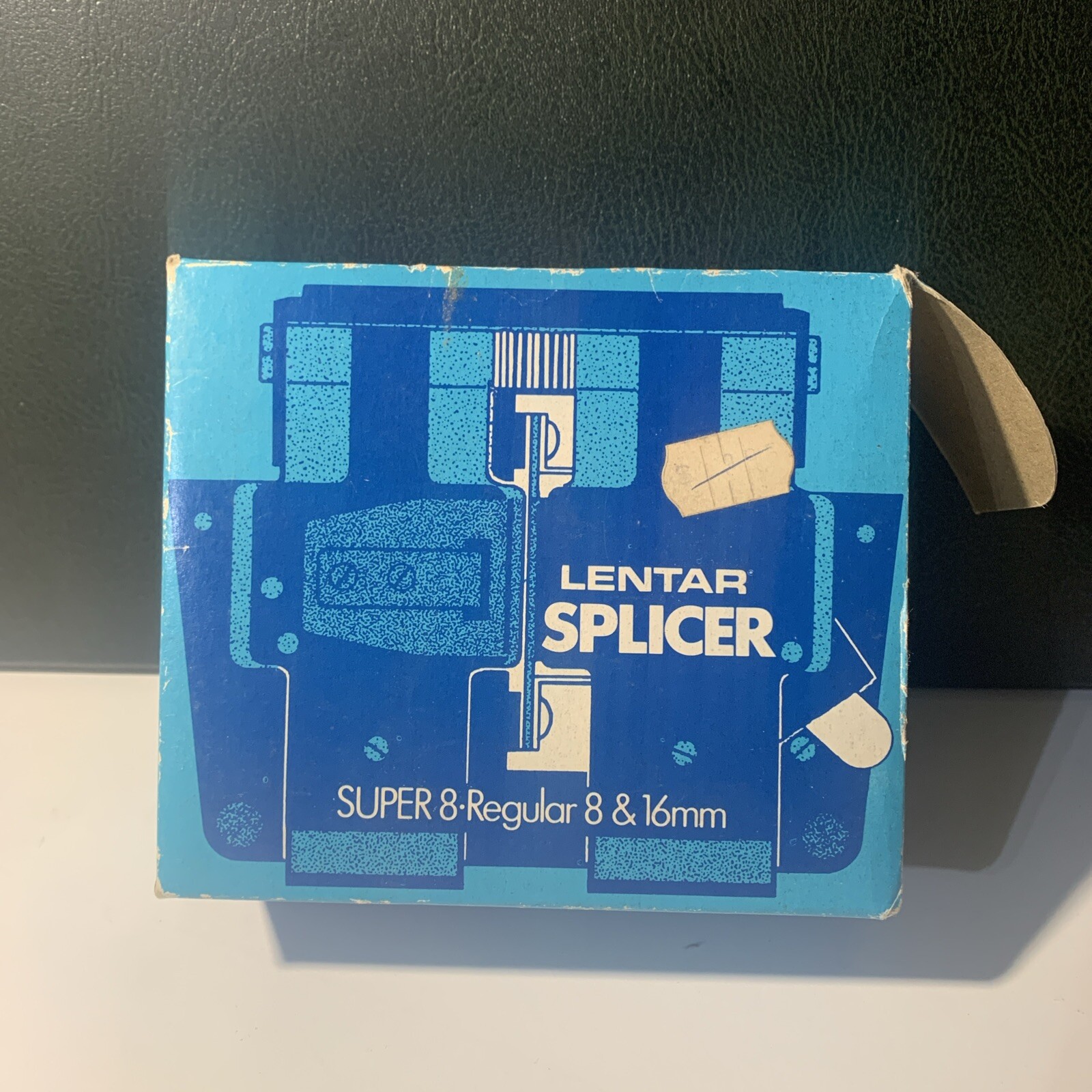 Vintage- Lentar Splicer- Super 8 Regular 8 & 16mm W/super 8 Kodak Tape