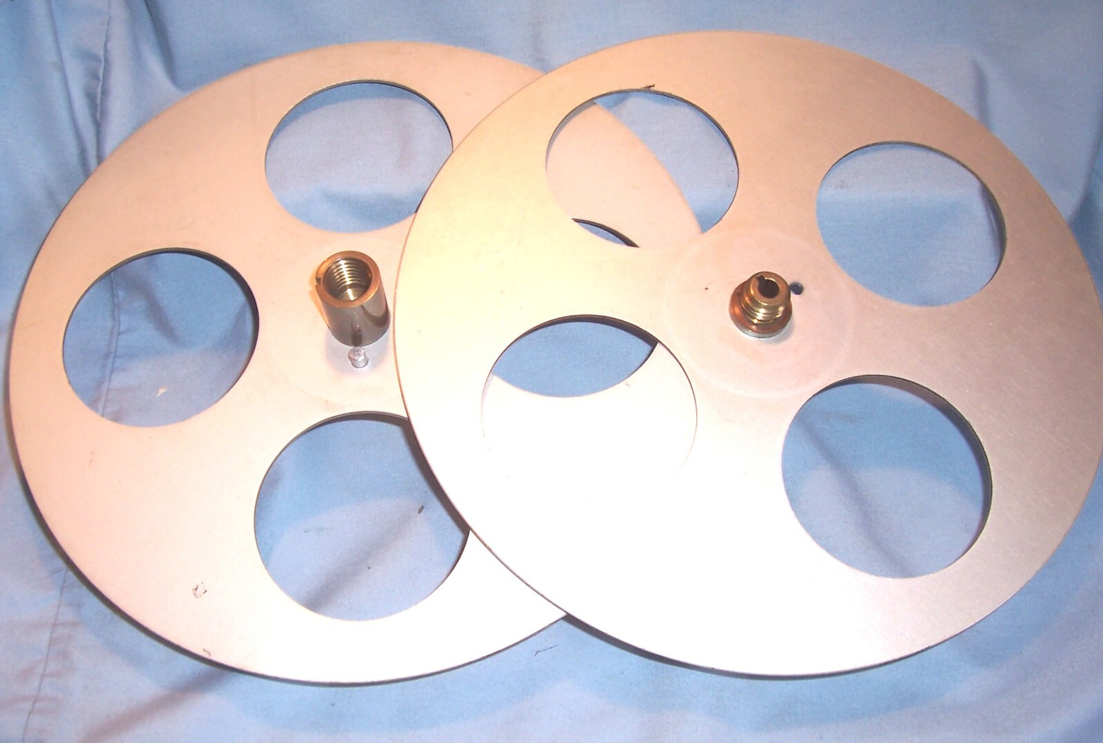 35MM 3,000′ 17″ GOLDBERG Motion Picture Film Movie Projector Take Up SPLIT Reel