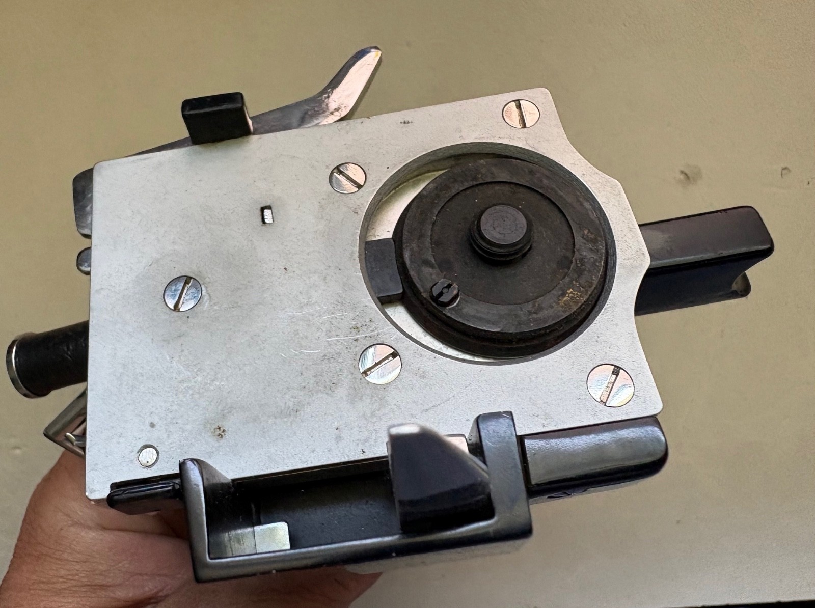 BOLEX 16mm RX HAND GRIP TRIGGER HANDLE W/Quick Release Disc REX 5 REX 4