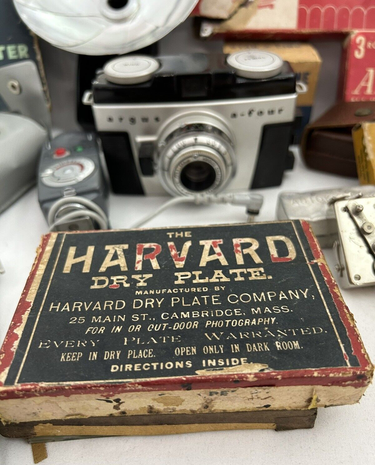 VINTAGE CAMERA ACCESSORIES FROM ESTATE SALE- SEE DETAILS AND PHOTOS